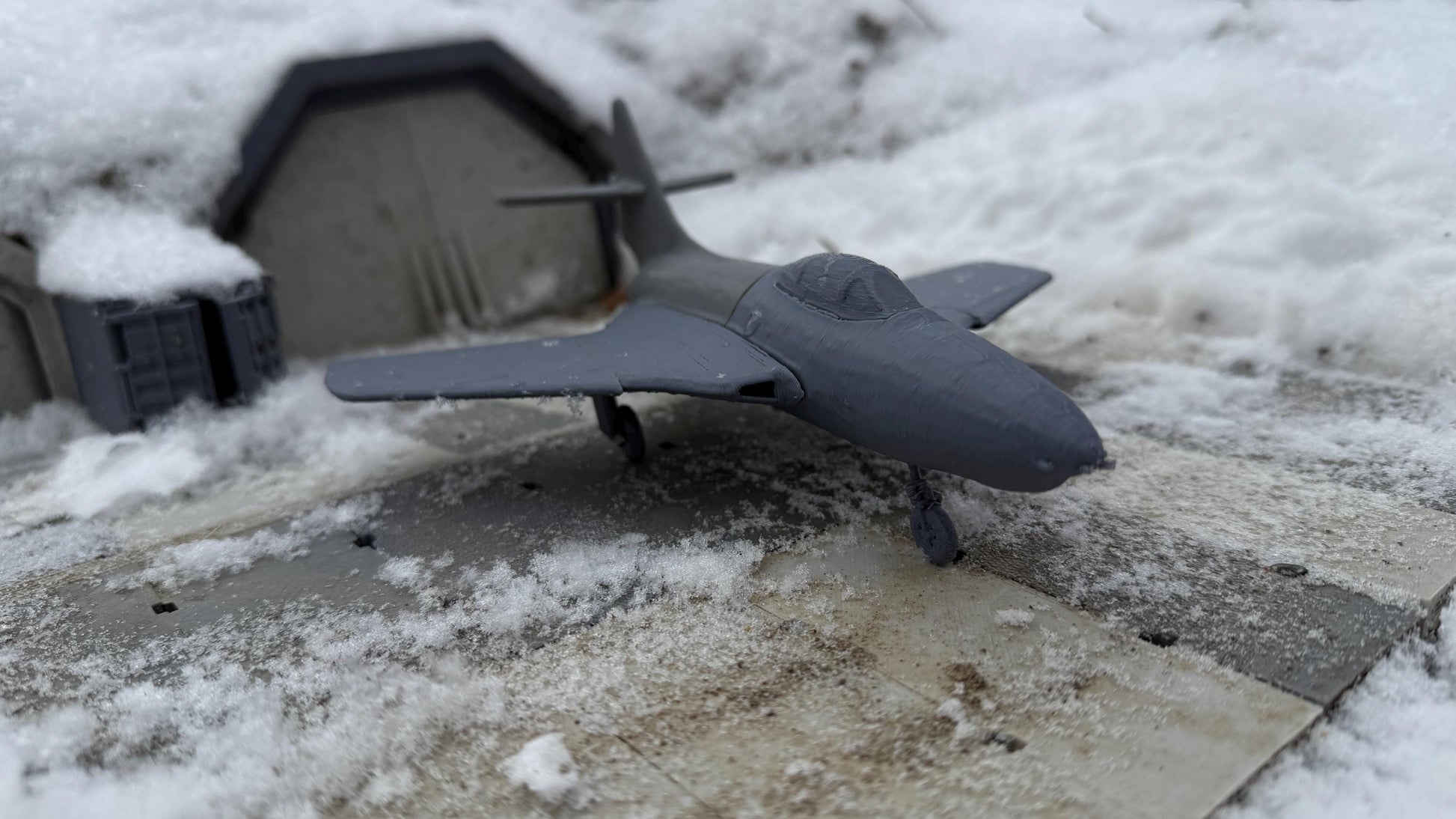F9F Cougar, fighter-interceptor, North American Jet, Modern warfare, Tabletop terrain, Cold war,