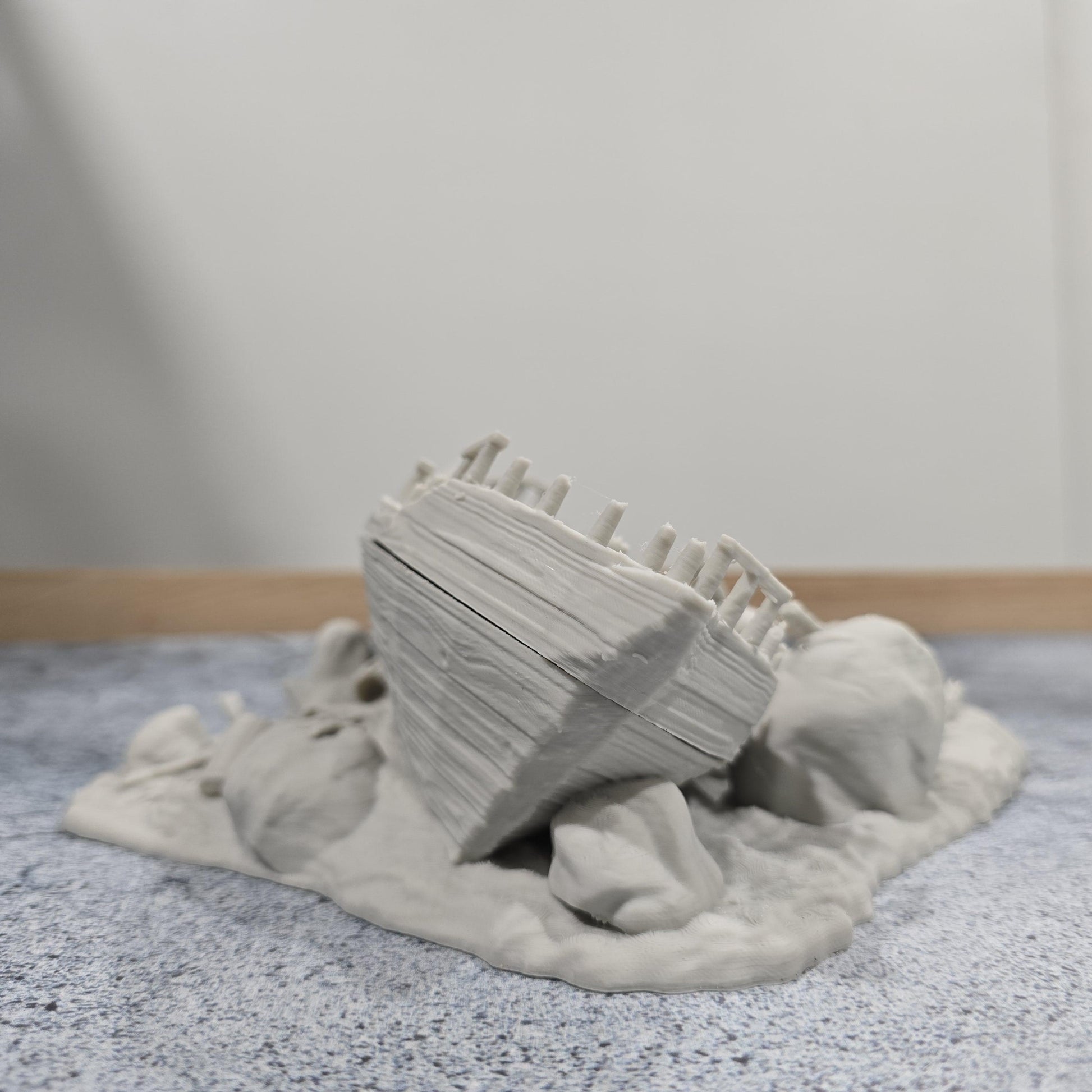 Galley Shipwreck, Small Shipwreck, Ashored Galley, Dungeons and Dragons, Shipwreck, Boat