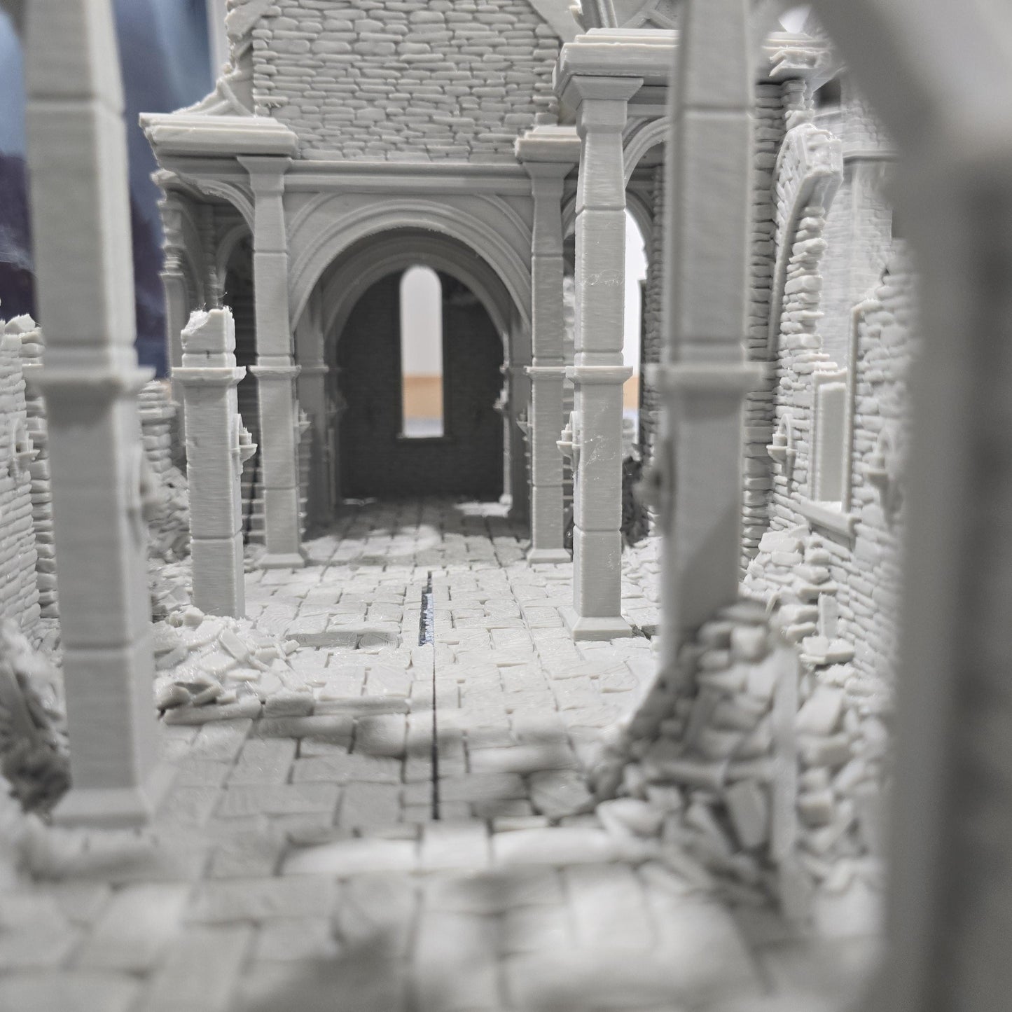 Church of the Dale RUIN for DnD, Pathfinder, Bolt Action, Revolutionary War Games