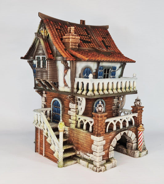 Enchanted Fantasy Tavern: 3D Printed Model - Tabletop RPG and Diorama Scenery