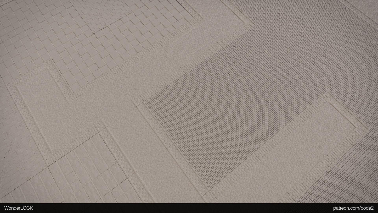 Modular Gaming Tiles: Customizable Urban Road Layout - Tabletop RPG and Wargaming