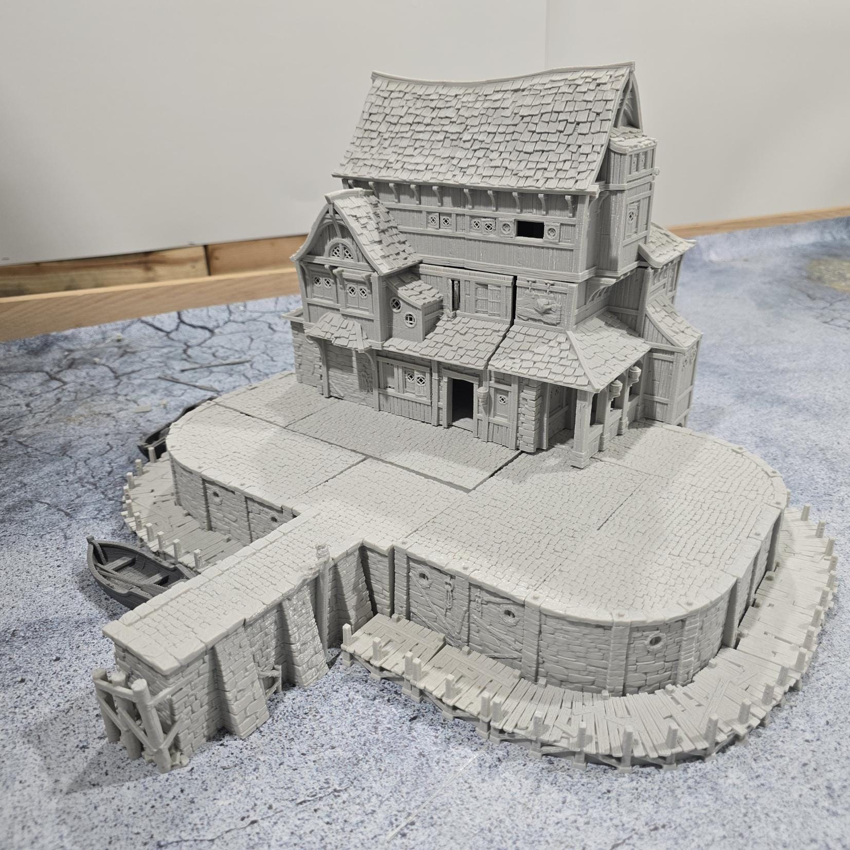 Ancrabourg Tavern, The Deepsea lantern Inn, Port Royal, Skirmish, D&D Terrain, Tabletop Terrain