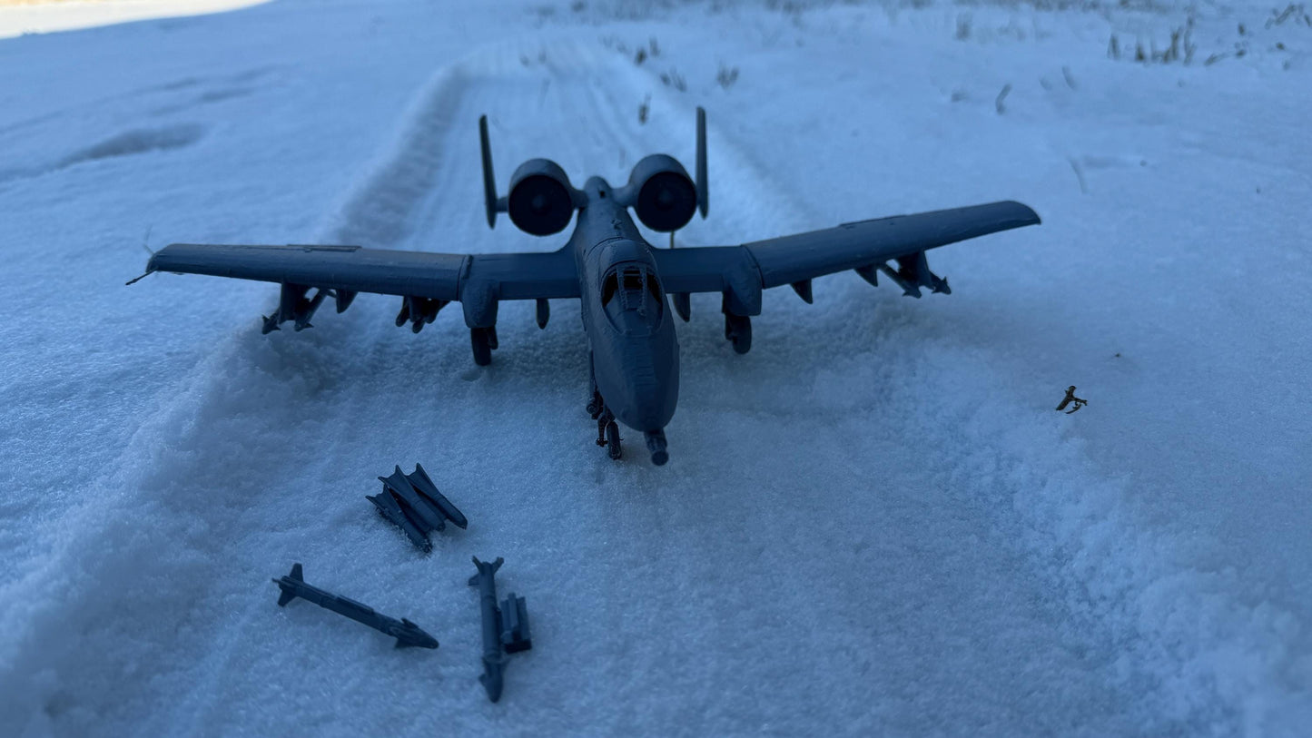 A-10A Thunderbolt, bomber, CAS, American Jet, Modern warfare, Tabletop terrain, Vietnam War,