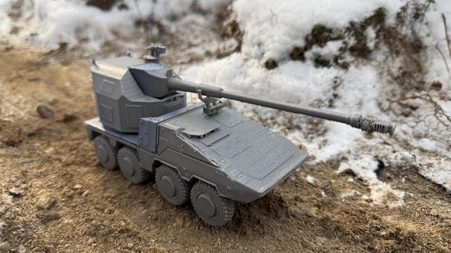 Boxer RCH, Howitzer, Boxer Set, Boxer GTK, Modern warfare, Tabletop terrain, German, Modern tank,
