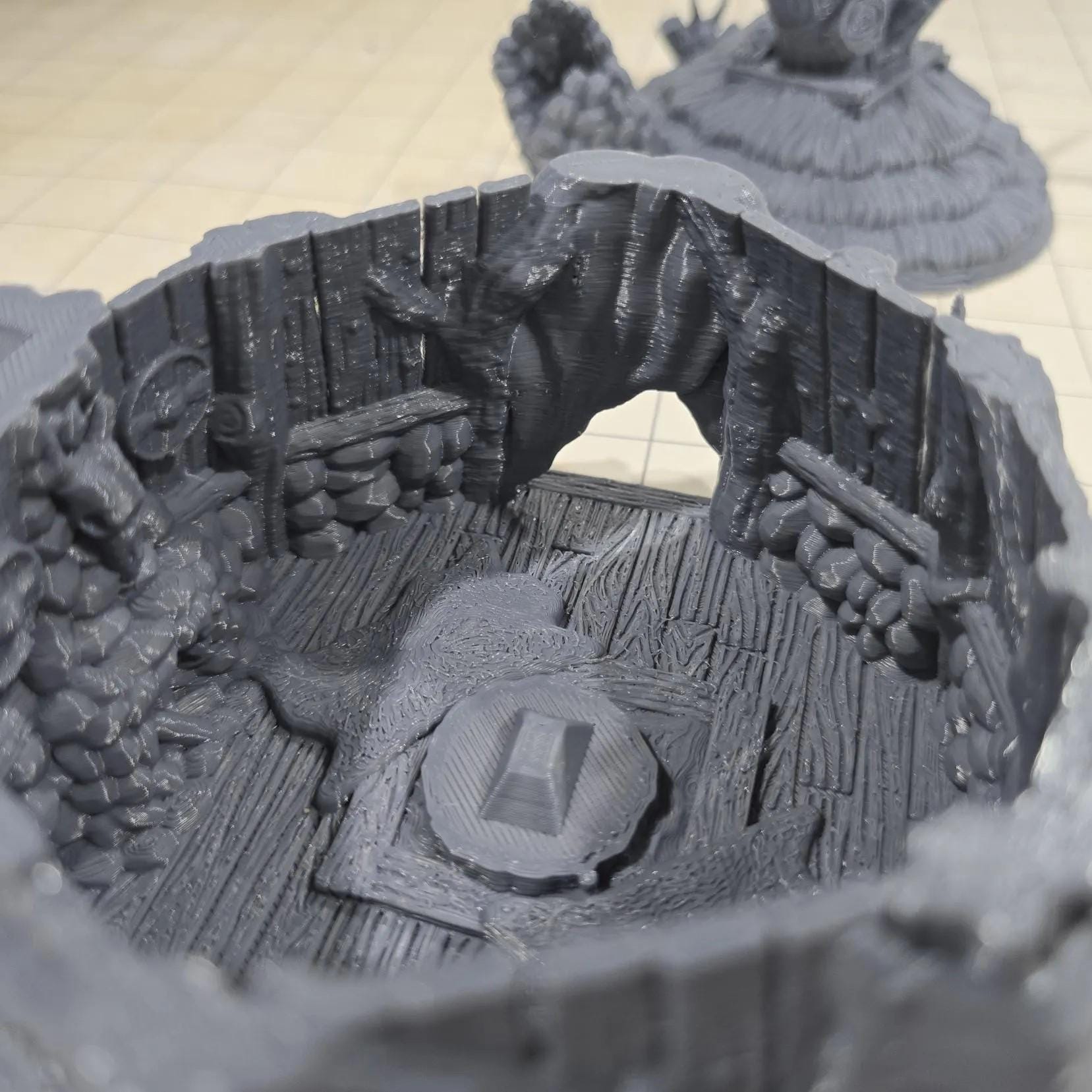Norse Shaman Hut: Early Medieval Village Scenery for Fantasy RPGs