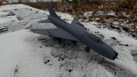 SU-7, Sukhoi, Soviet Jet, Modern warfare, Tabletop terrain, Cold war,
