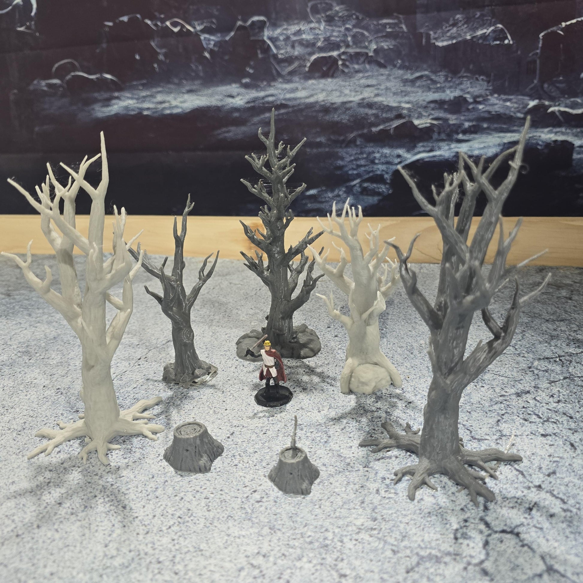 Norse Barren Trees: Medieval Period Landscape Accents for Tabletop RPGs