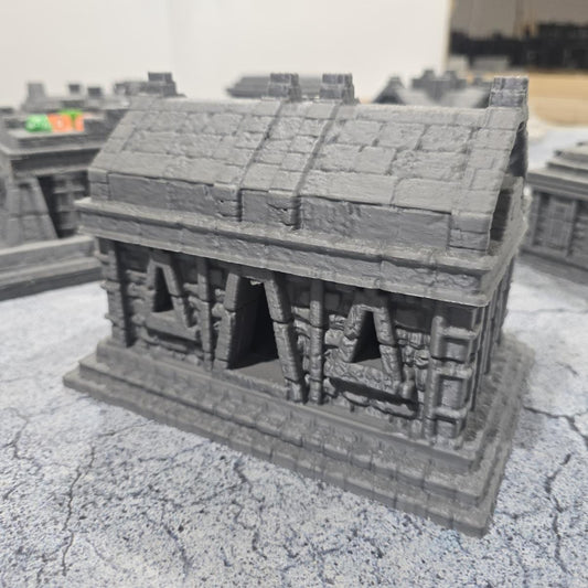 Inca Village Building 1: Pre-Columbian Settlement Replica for Tabletop RPGs, Inca Village, 8 structures