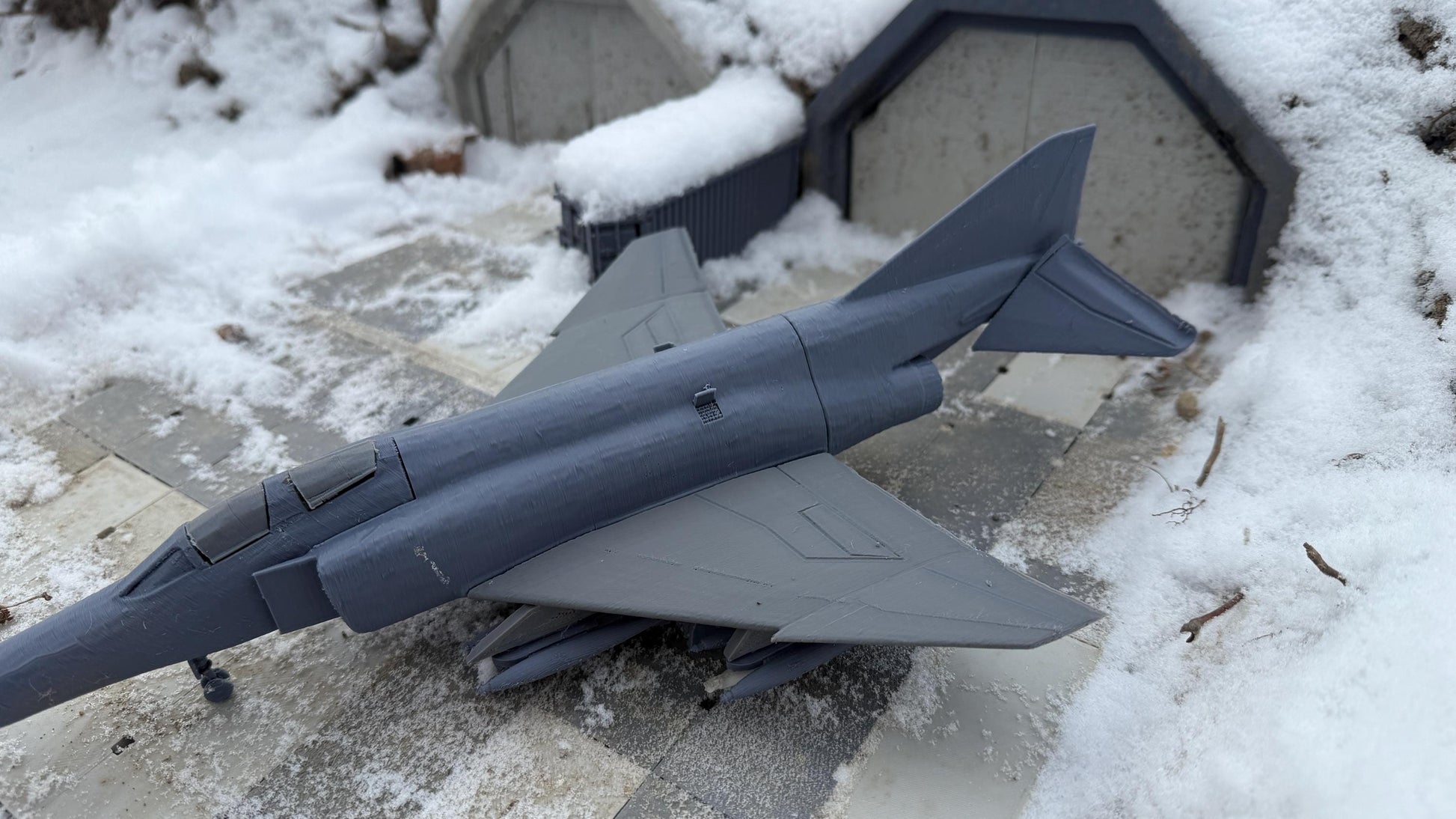 F-4 Phantom II, bomber, fighter-interceptor, American Jet, Modern warfare, Tabletop terrain, Vietnam War,
