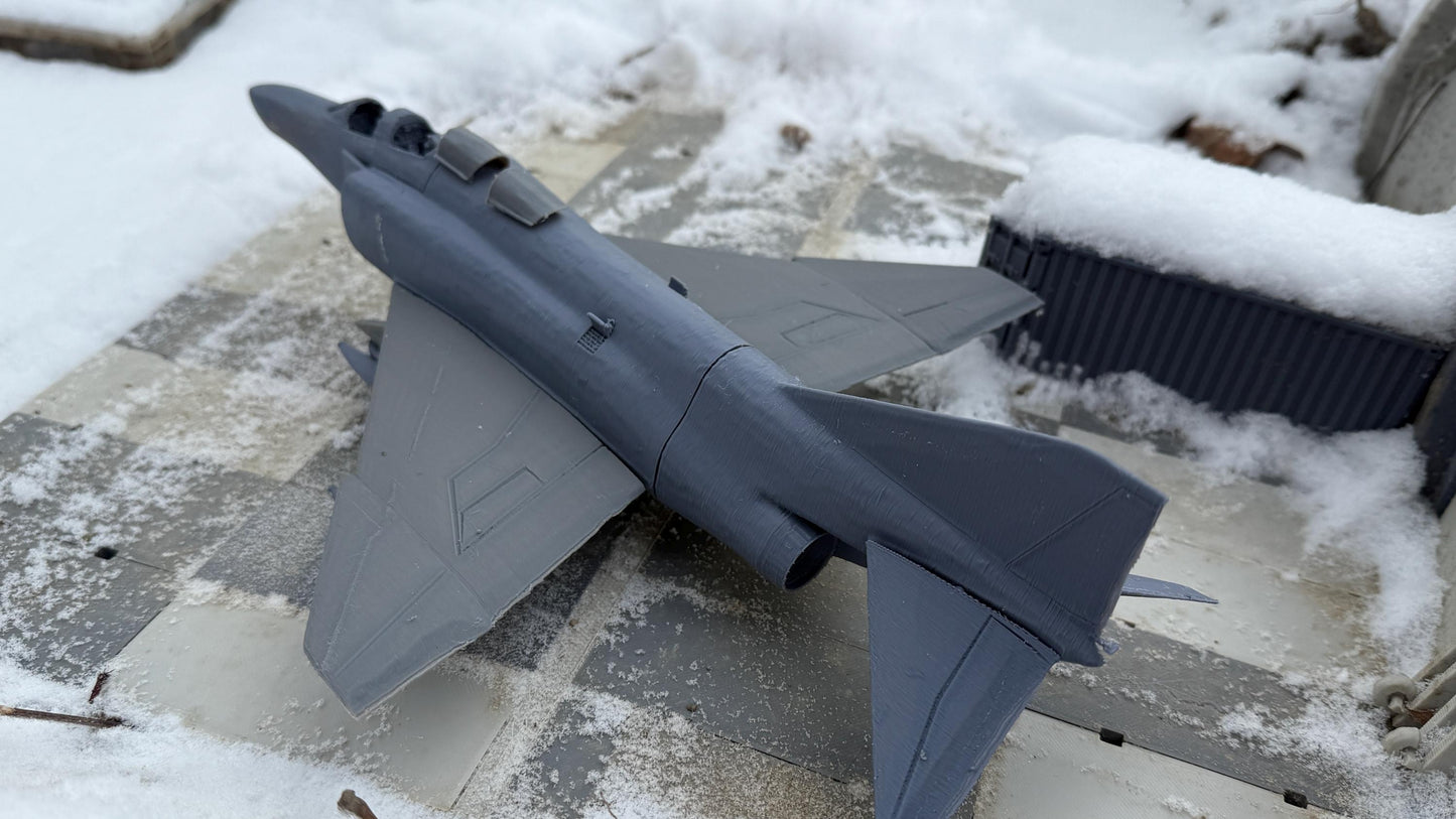 F-4 Phantom II, bomber, fighter-interceptor, American Jet, Modern warfare, Tabletop terrain, Vietnam War,