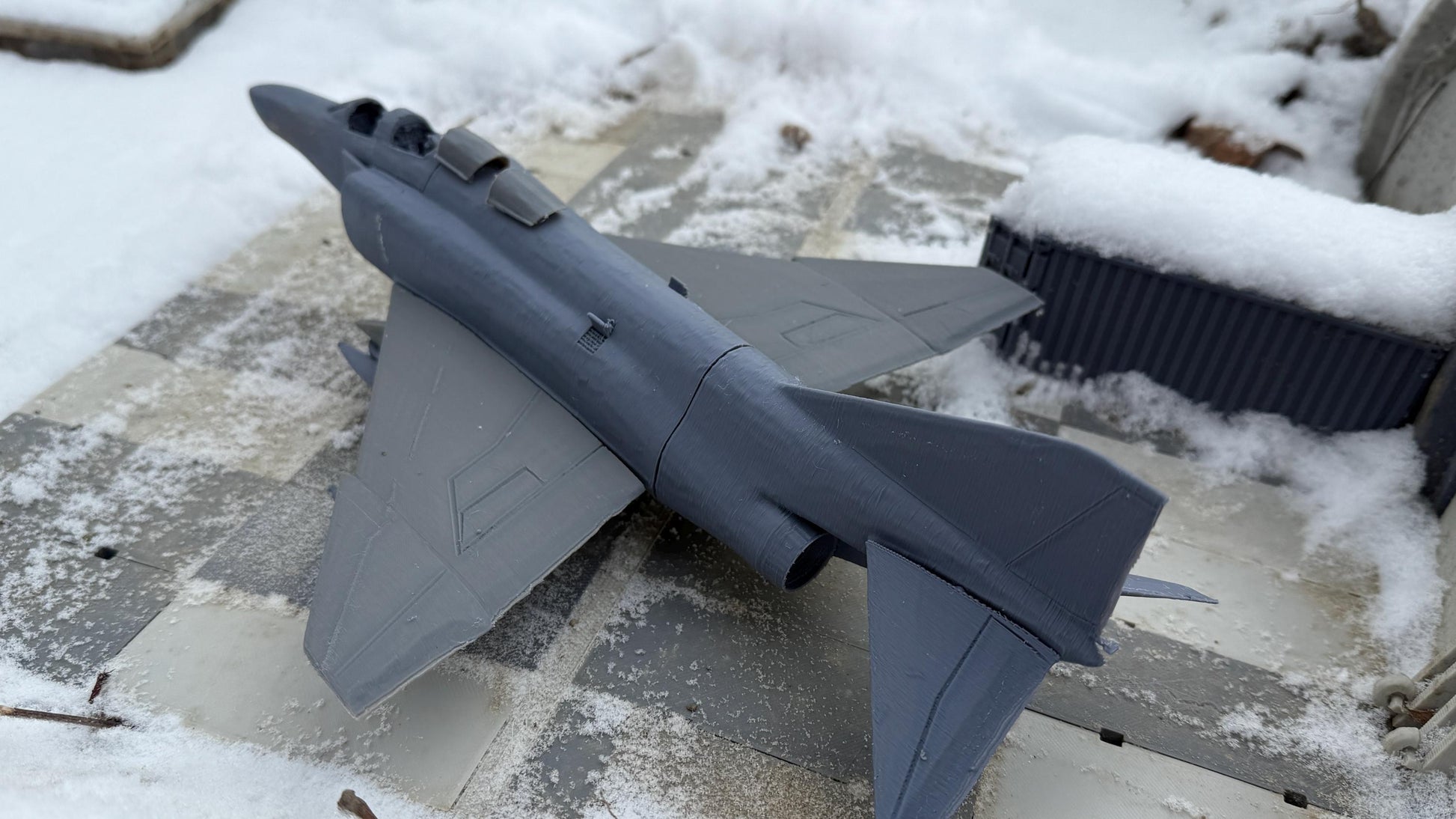 F-4 Phantom II, bomber, fighter-interceptor, American Jet, Modern warfare, Tabletop terrain, Vietnam War,