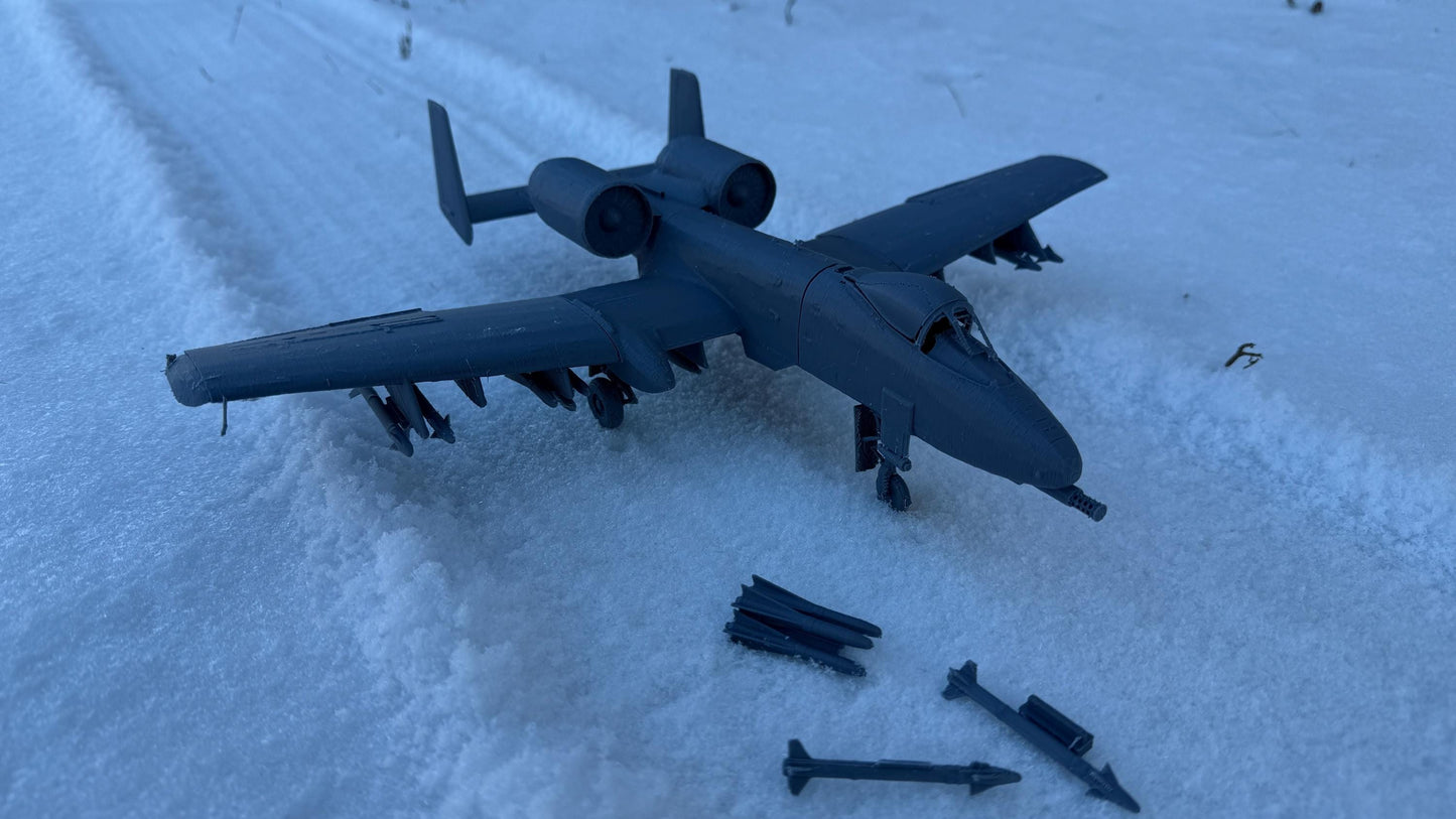 A-10A Thunderbolt, bomber, CAS, American Jet, Modern warfare, Tabletop terrain, Vietnam War,