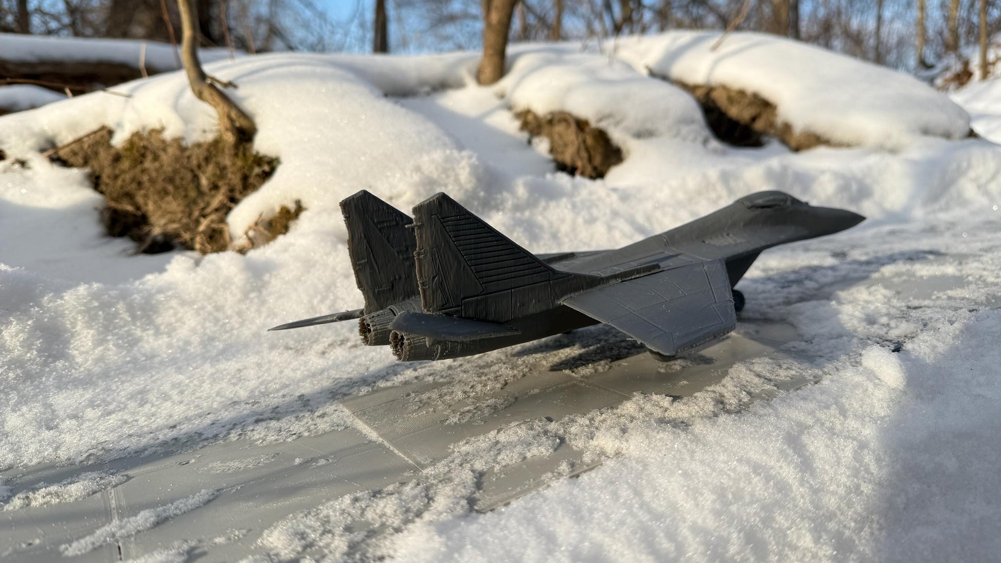 MIG-29, Mikoyan Gurevich, Soviet Jet, Modern warfare, Tabletop terrain, Cold war,
