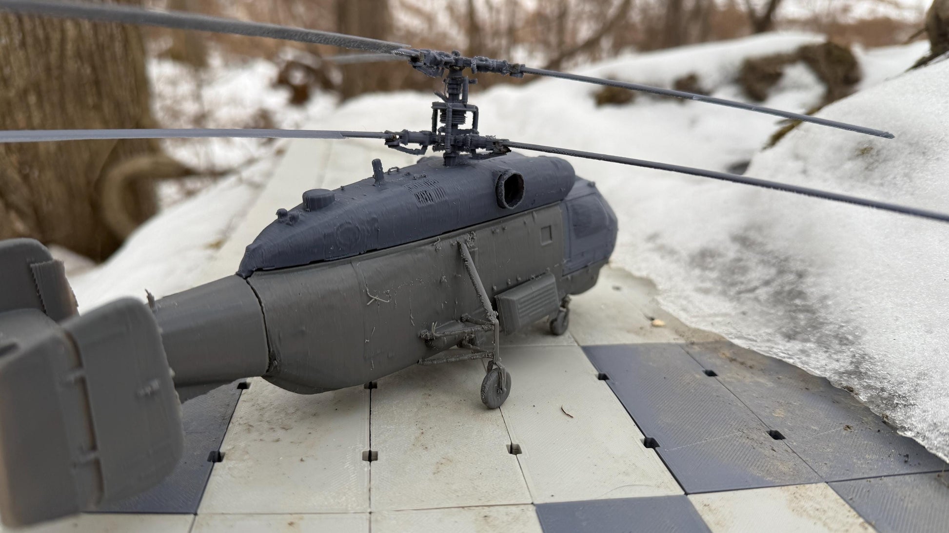 Kamov ka-27, cold war, Helicopter, Russian, Tabletop terrain, tabletop gaming, Tank, civilian,