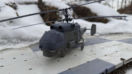 KA-27, Kamov ka-27, cold war Helicopter, cold war, Helicopter, Russian, Tabletop terrain, tabletop gaming, Tank, civilian,