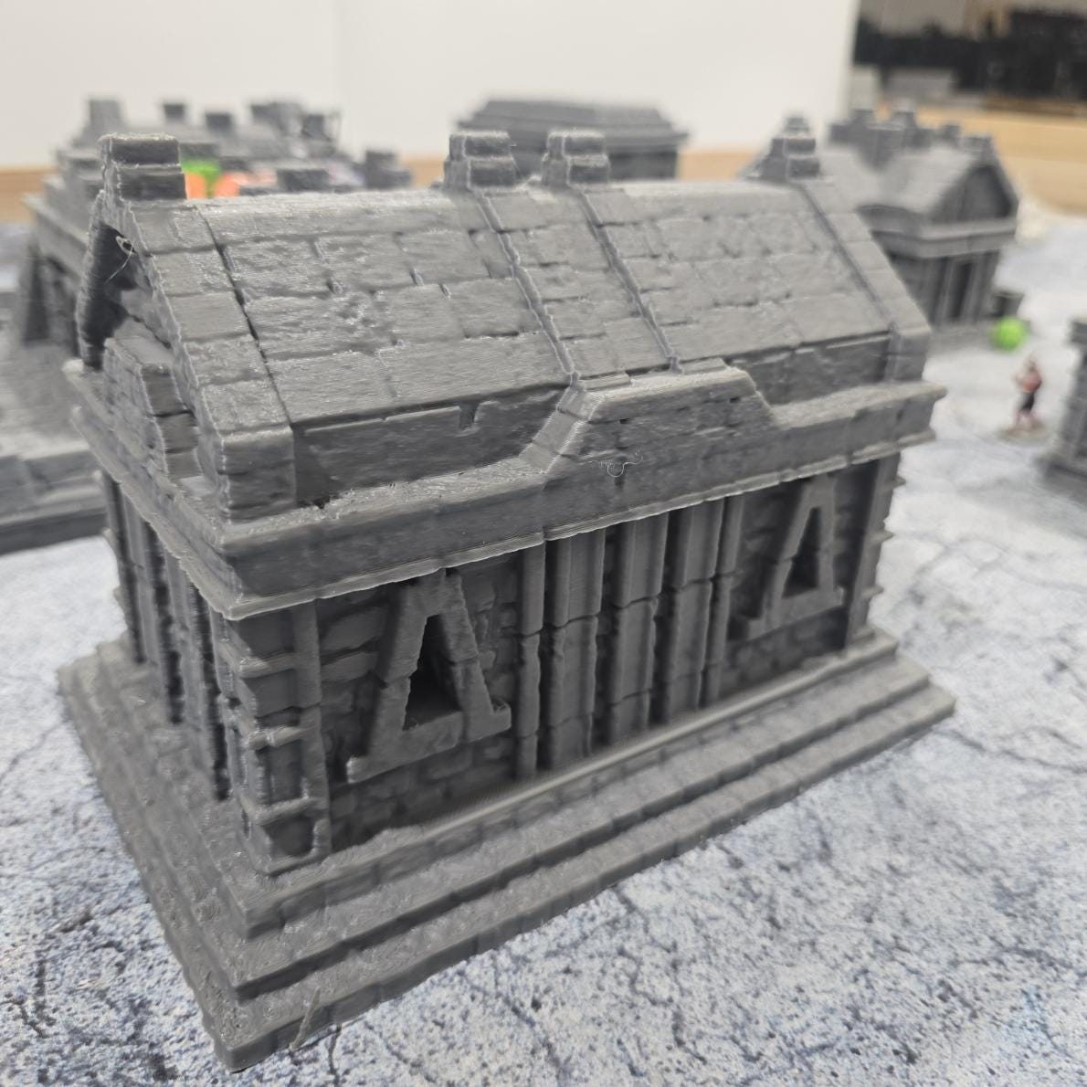 Inca Village Building 1: Pre-Columbian Settlement Replica for Tabletop RPGs, Inca Village, 8 structures