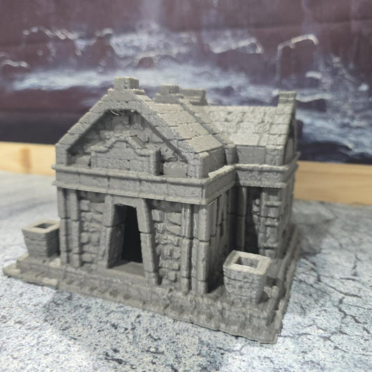 Inca Village Building 3: Ancient Stone Structure for Tabletop Gaming