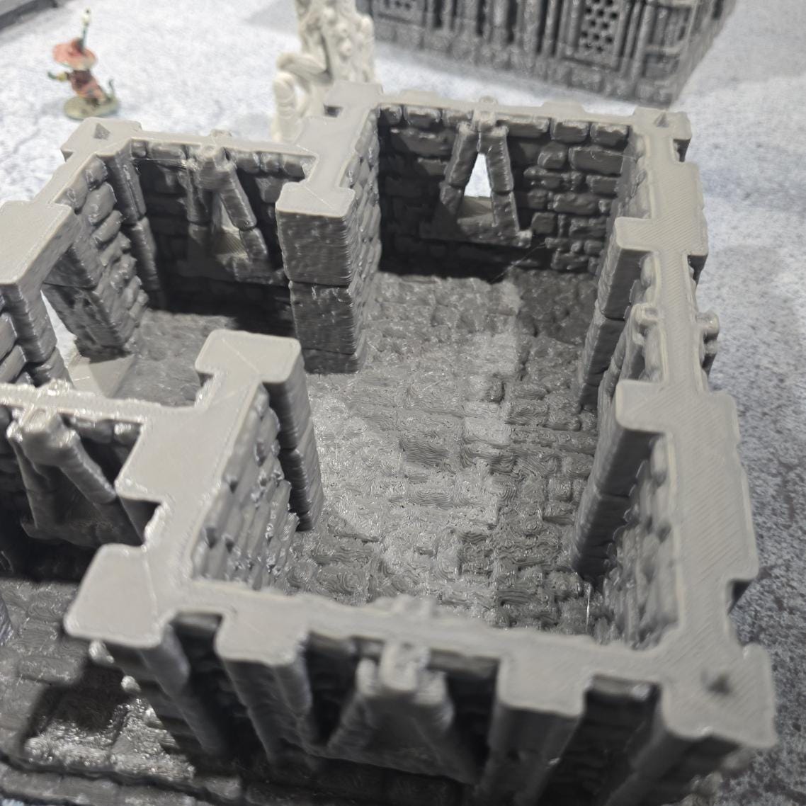 Inca Village Building 3: Ancient Stone Structure for Tabletop Gaming