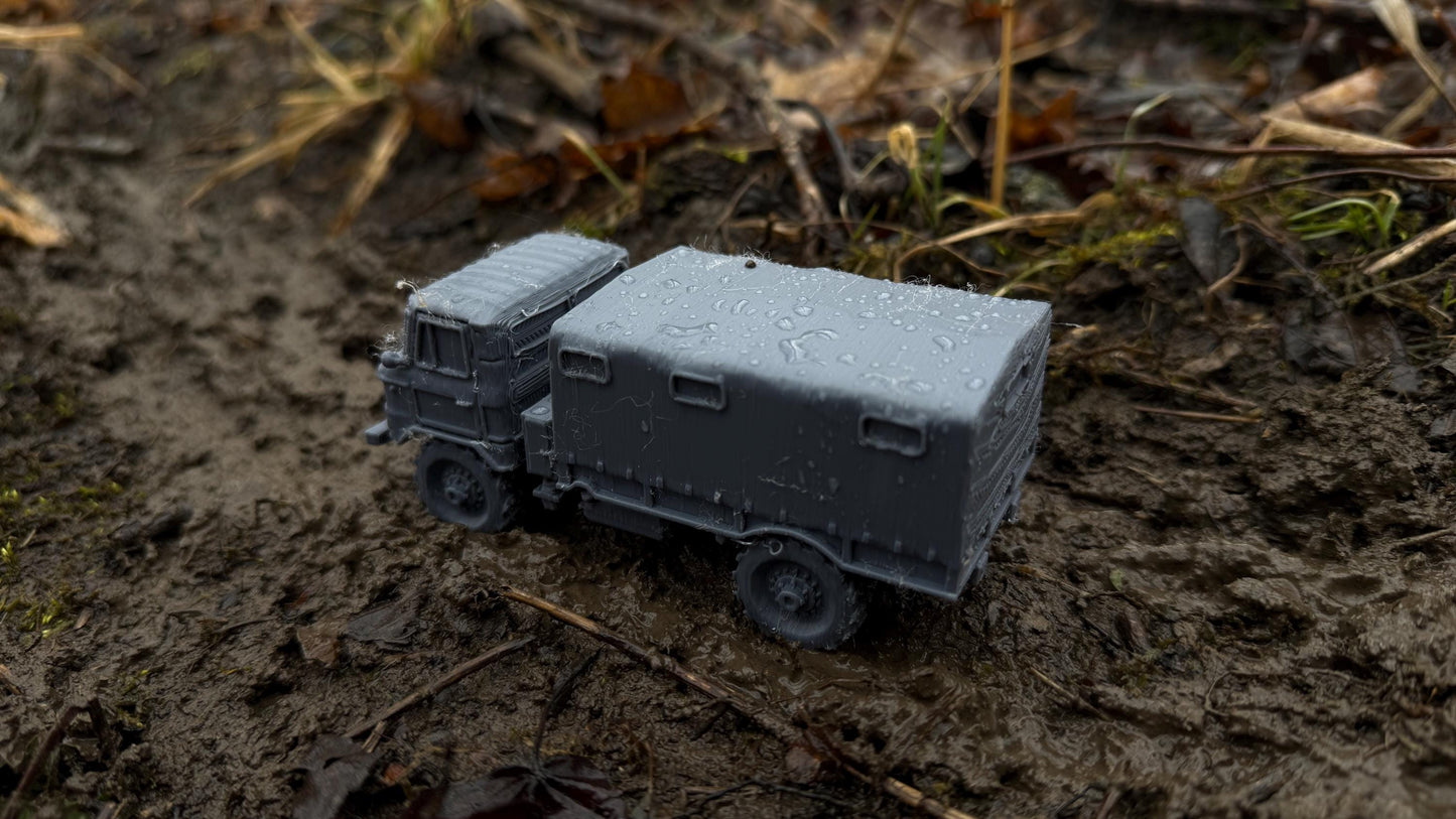 GAZ 66 covered, truck, soviet Era, Russian, Post War, cold war, tabletop gaming, tabletop terrain