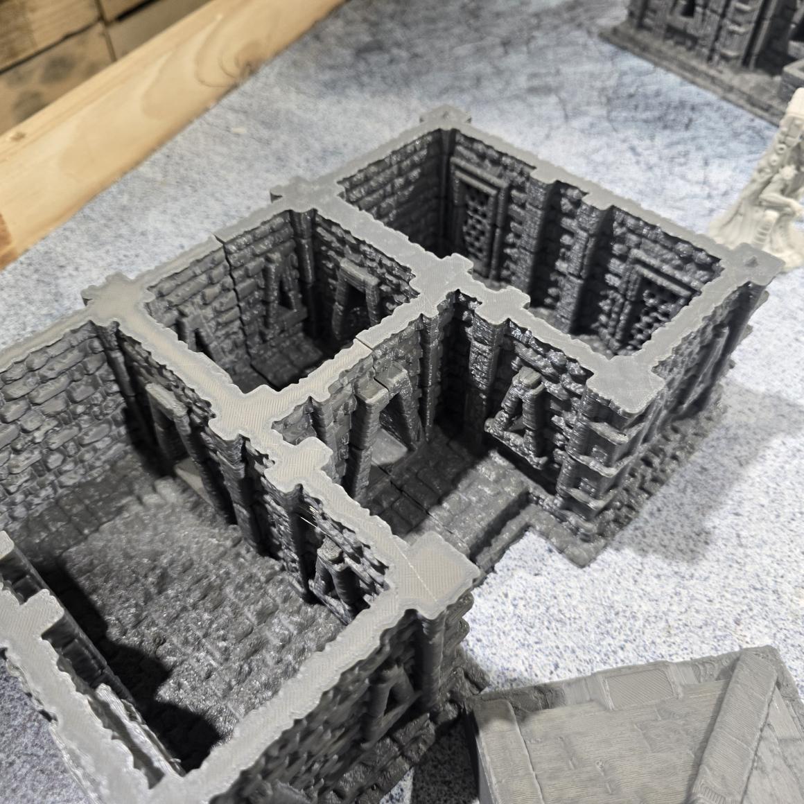 Inca Building 7: Inca-Inspired Temple, Tabletop Terrain for Historical and Fantasy RPGs