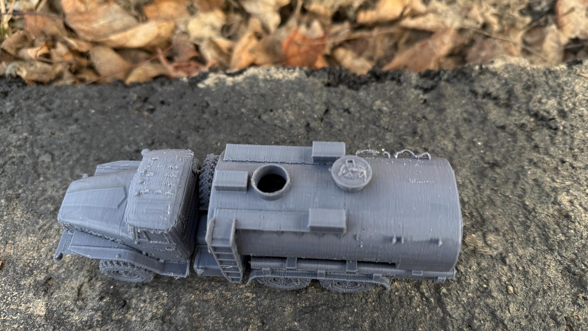 Ural 4320 Tanker, Fuel Truck, Truck, Soviet Era, Post War, cold war, tabletop gaming, tabletop terrain