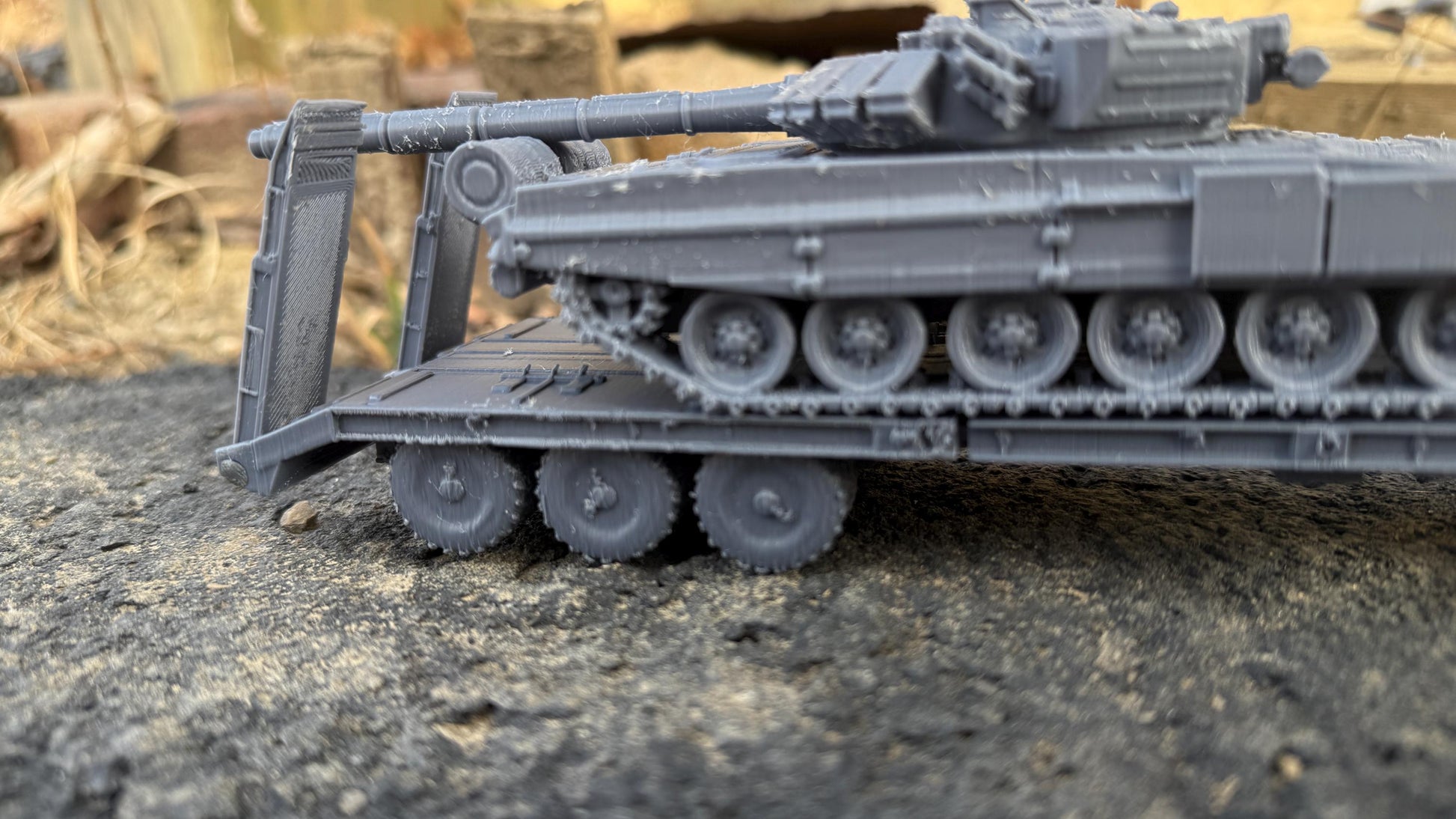 Ural 4320 Semi, Truck Trailer, Truck, Soviet Era, Post War, cold war, tabletop gaming, tabletop terrain