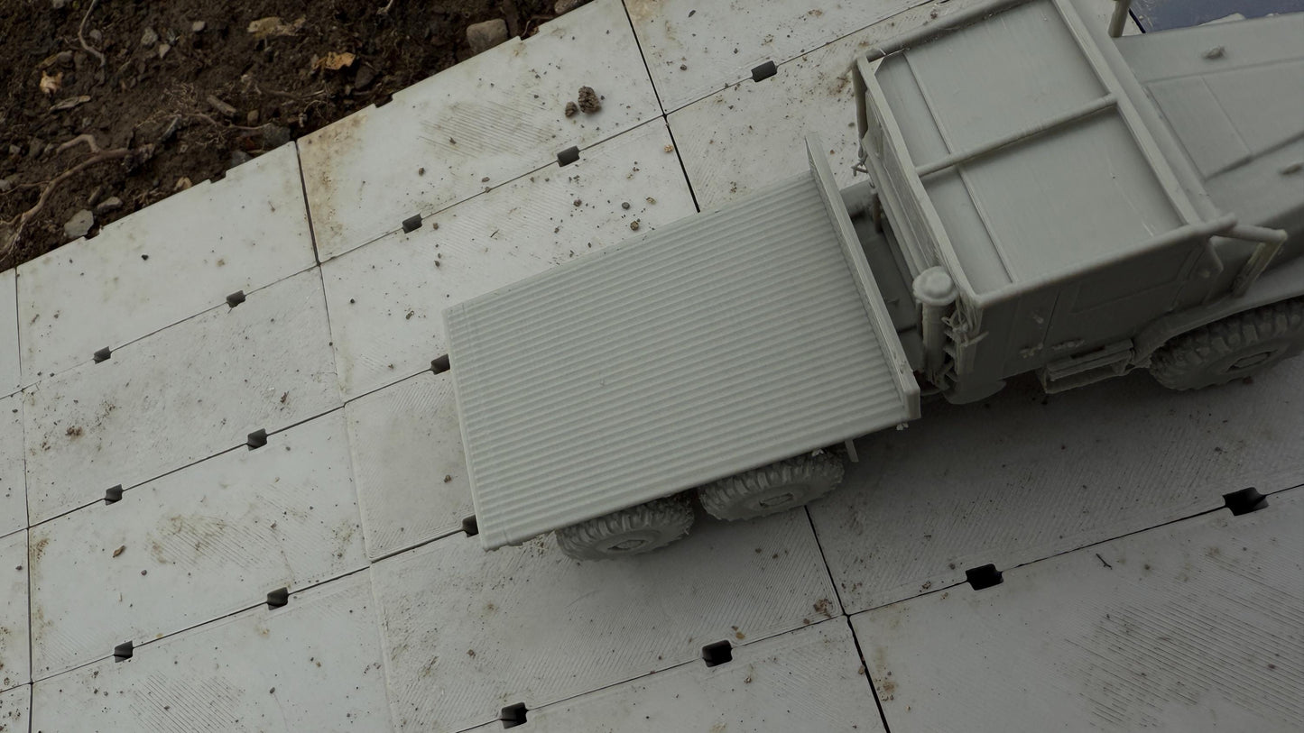MTVR, Short Flatbed, Medium tactical vehicle replacement, Truck, Modern warfare, Tabletop terrain, WW2, Modern tank,