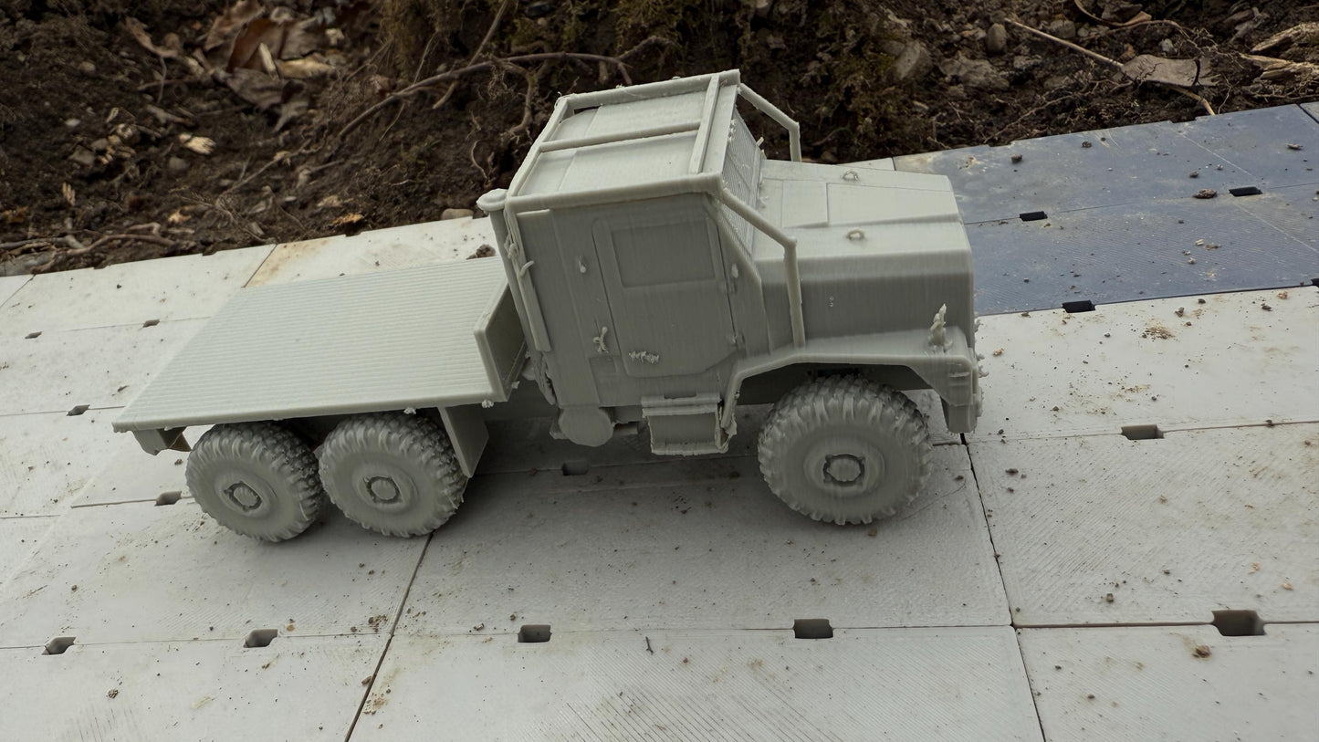 MTVR, Short Flatbed, Medium tactical vehicle replacement, Truck, Modern warfare, Tabletop terrain, WW2, Modern tank,