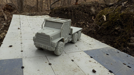 MTVR, Short Flatbed, Medium tactical vehicle replacement, Truck, Modern warfare, Tabletop terrain, WW2, Modern tank,