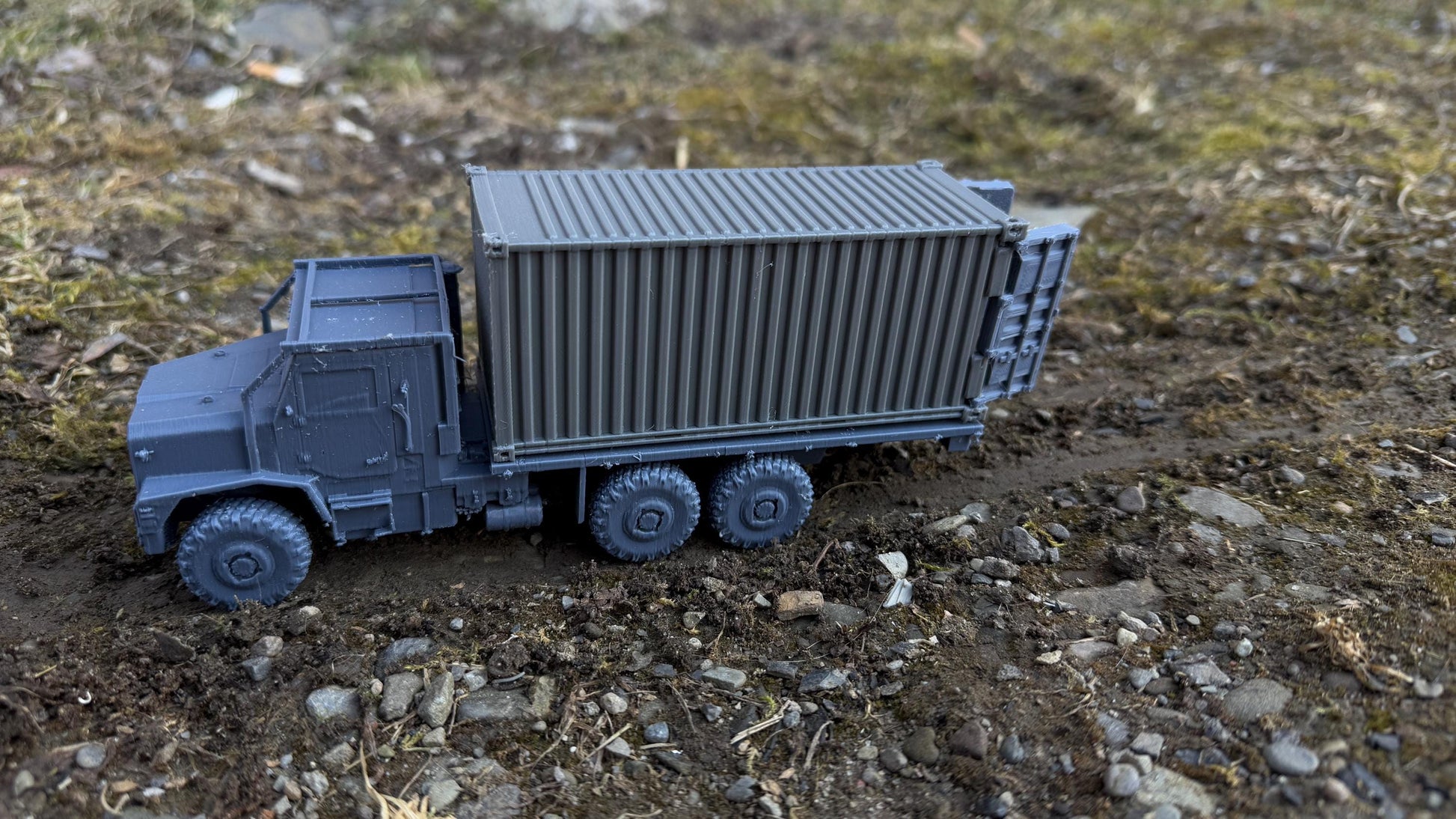 MTVR, 20ft Container carrier, Medium tactical vehicle replacement, Truck, Modern warfare, Tabletop terrain, WW2, Modern tank,