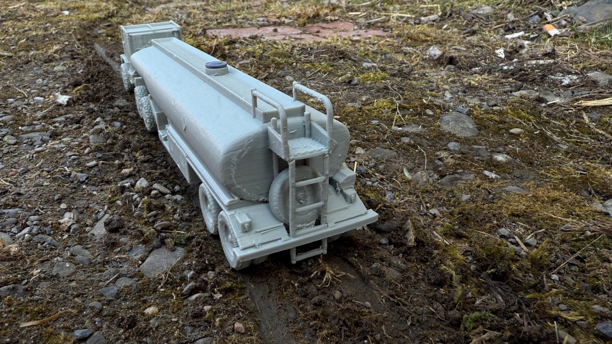 MTVR, Tanker trailer, M970, Medium tactical vehicle replacement, Truck, Modern warfare, Tabletop terrain, WW2, Modern tank,