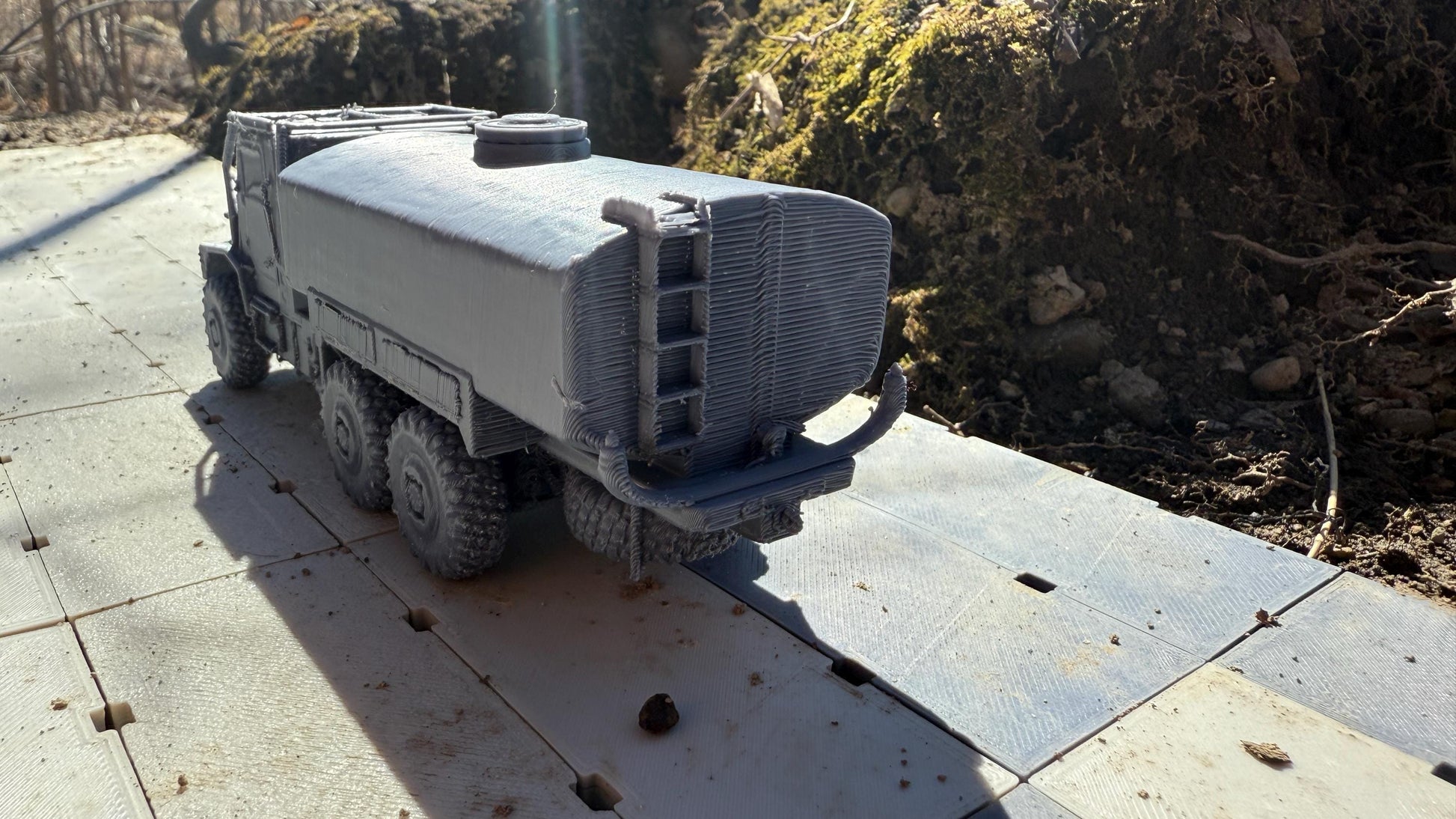 MTVR, Tanker, Medium tactical vehicle replacement, Truck, Modern warfare, Tabletop terrain, WW2, Modern tank,