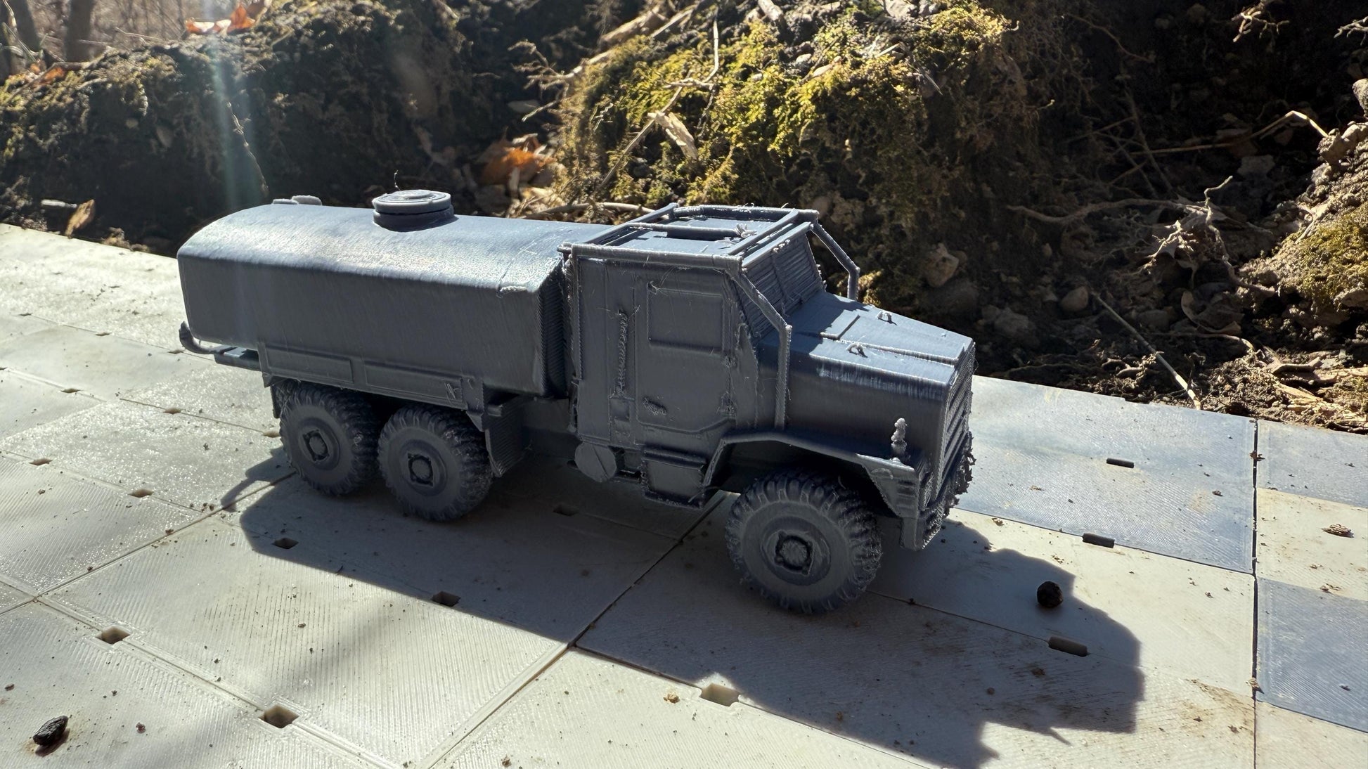 MTVR, Tanker, Medium tactical vehicle replacement, Truck, Modern warfare, Tabletop terrain, WW2, Modern tank,