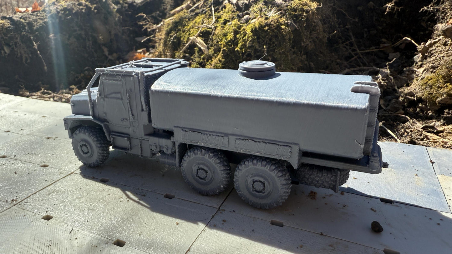 MTVR, Tanker, Medium tactical vehicle replacement, Truck, Modern warfare, Tabletop terrain, WW2, Modern tank,