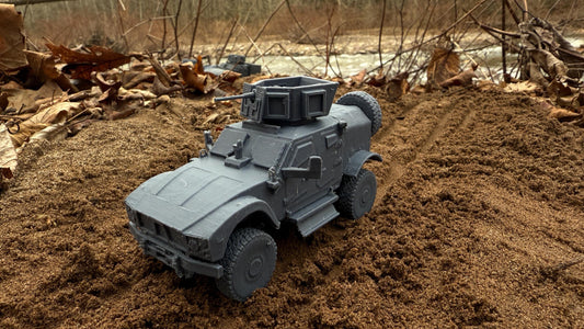 MATV, MRAP, All Terrain vehicle, Truck, Modern warfare, Tabletop terrain, WW2, Modern tank,