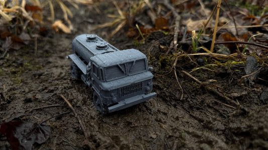 GAZ 66 Tanker, truck, soviet Era, Russian, Post War, cold war, tabletop gaming, tabletop terrain