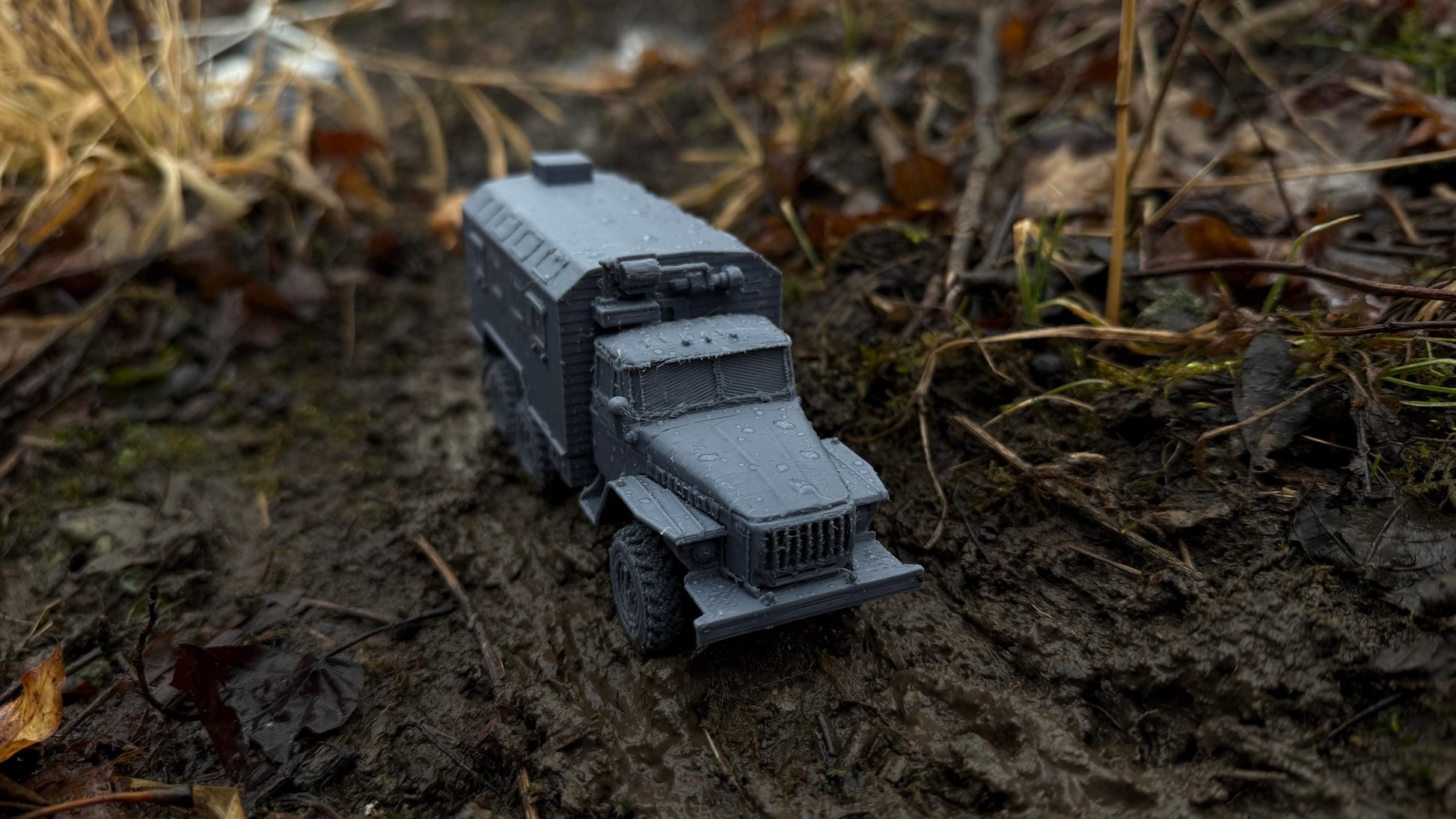 Ural 4320, KUNG, Truck, Soviet Era, Post War, cold war, tabletop gaming, tabletop terrain