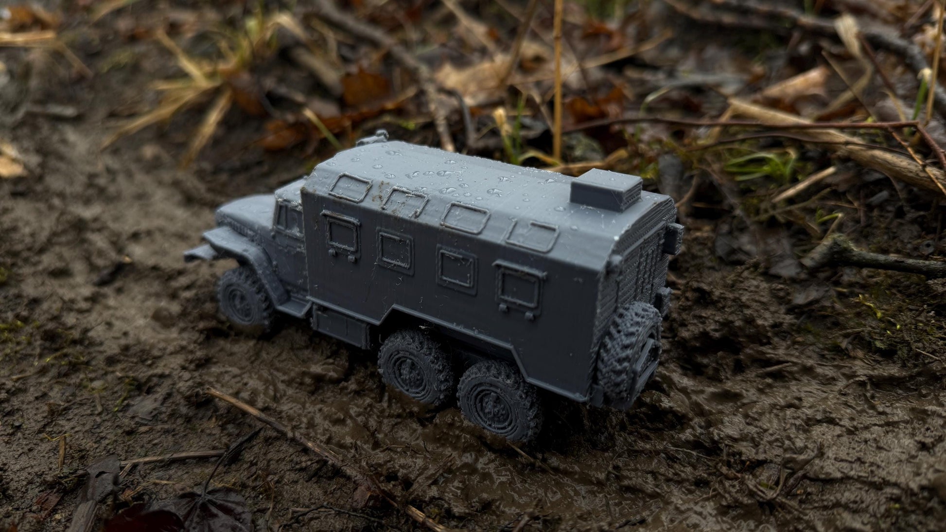 Ural 4320, KUNG, Truck, Soviet Era, Post War, cold war, tabletop gaming, tabletop terrain