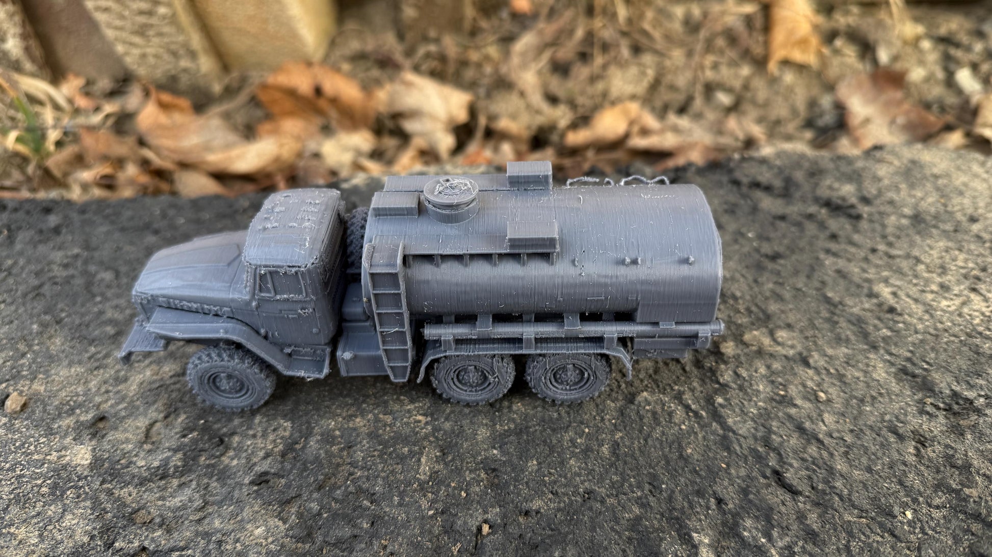 Ural 4320 Tanker, Fuel Truck, Truck, Soviet Era, Post War, cold war, tabletop gaming, tabletop terrain