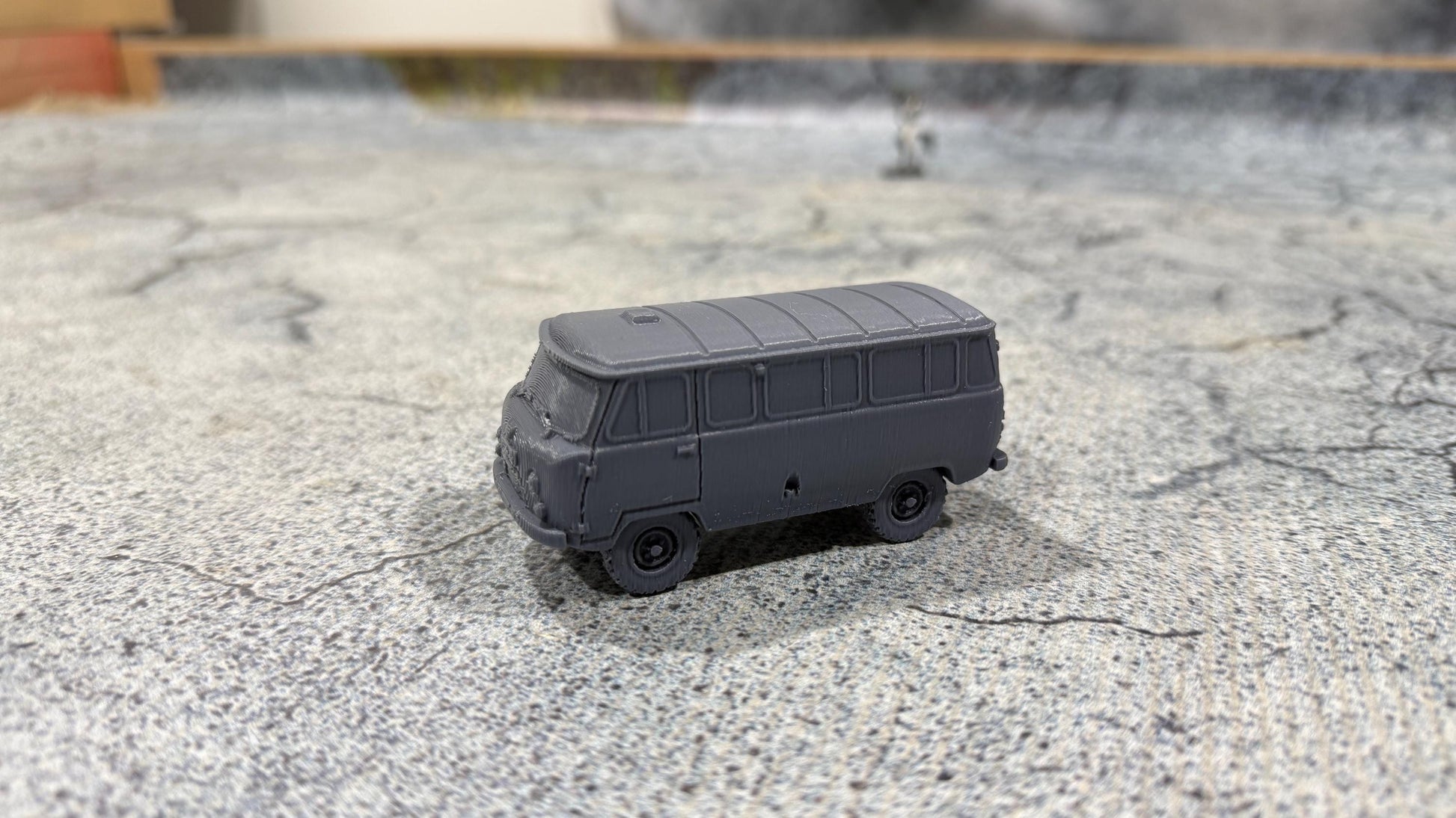 UAZ 452, car, Modern warfare, Tabletop terrain, WW2, Modern tank,