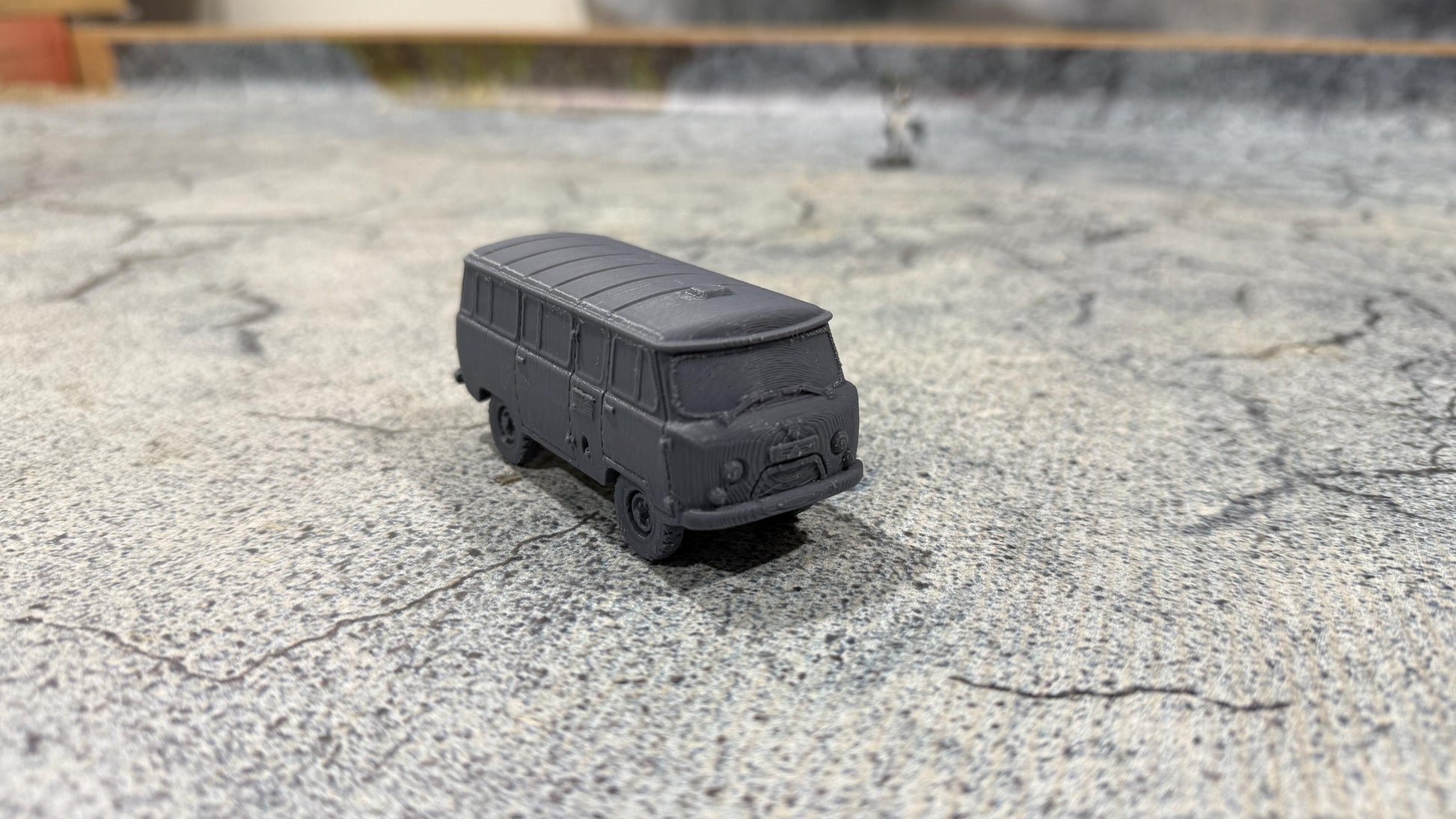 UAZ 452, car, Modern warfare, Tabletop terrain, WW2, Modern tank,