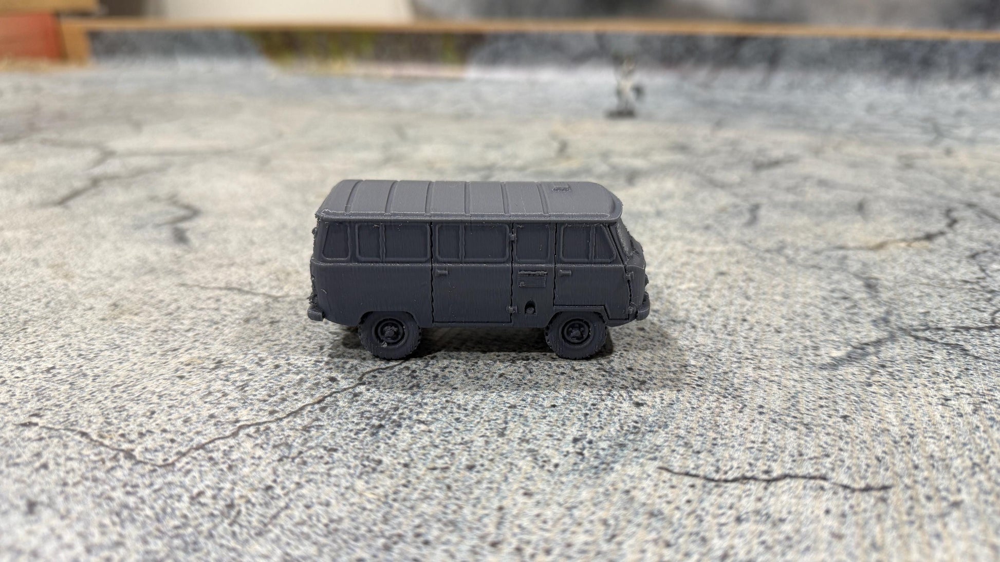 UAZ 452, car, Modern warfare, Tabletop terrain, WW2, Modern tank,