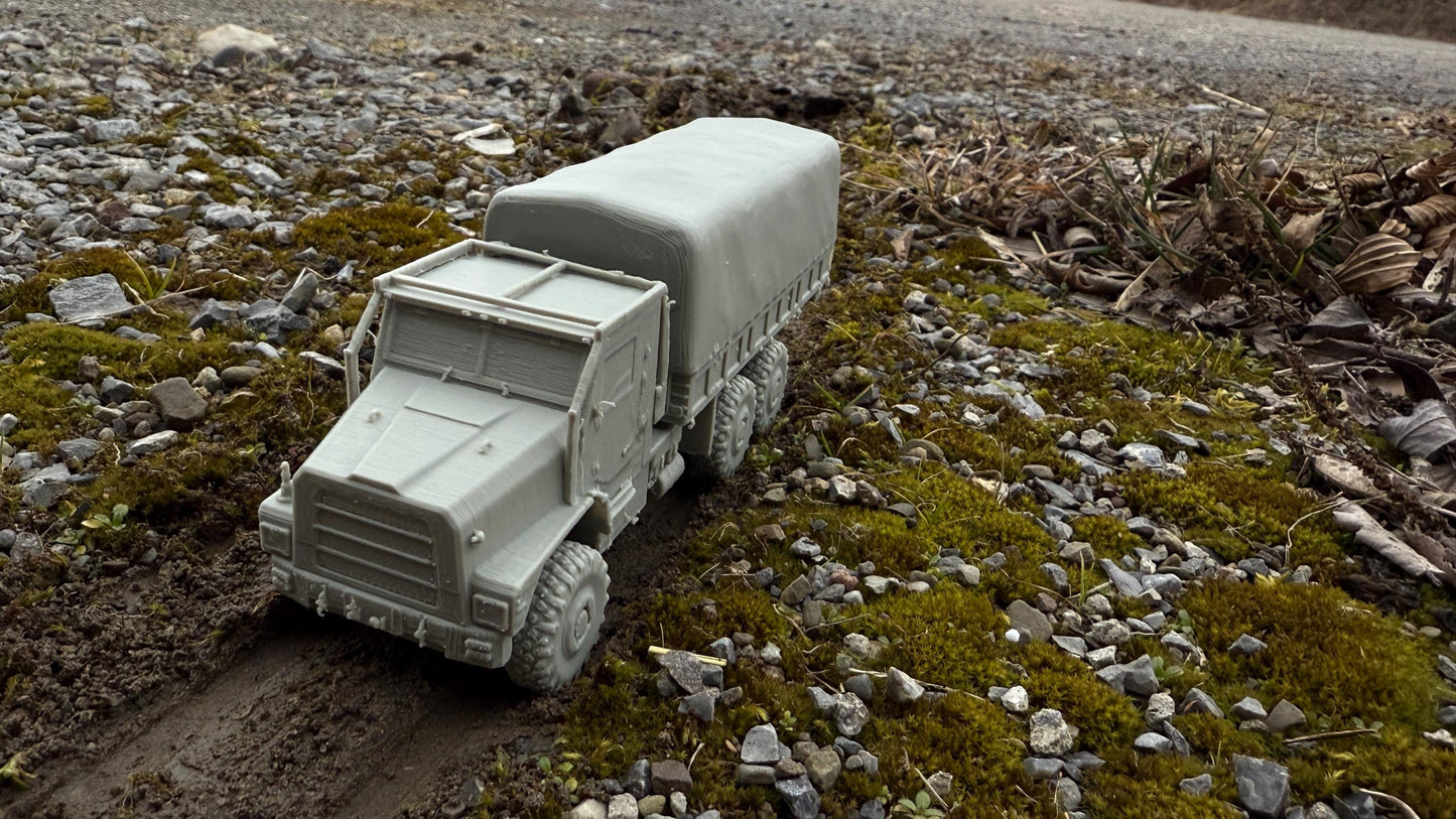 MTVR, extended Covered, Medium tactical vehicle replacement, Truck, Modern warfare, Tabletop terrain, WW2, Modern tank,