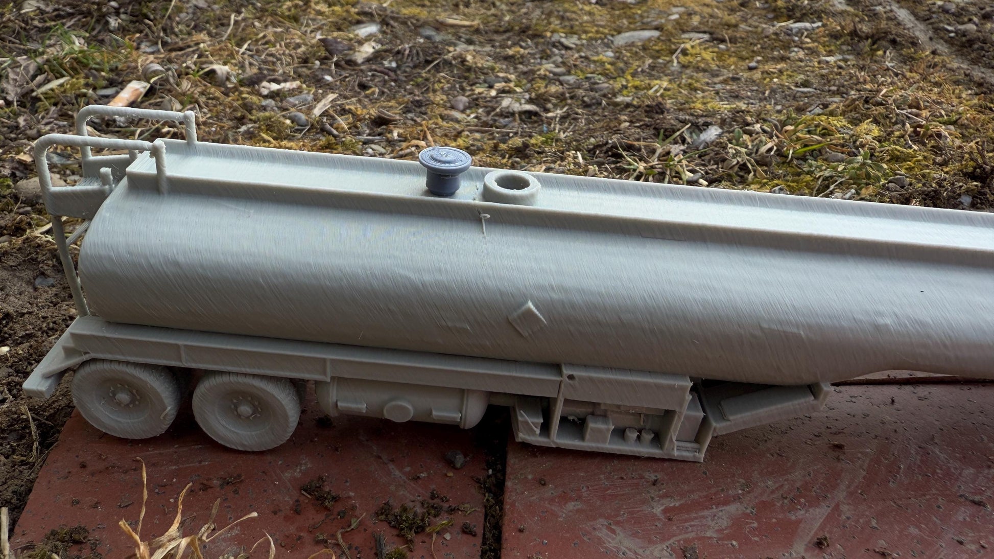 M970 Trailer ONLY, Tanker trailer, Trailer, Truck, Modern warfare, Tabletop terrain, WW2, Modern tank,