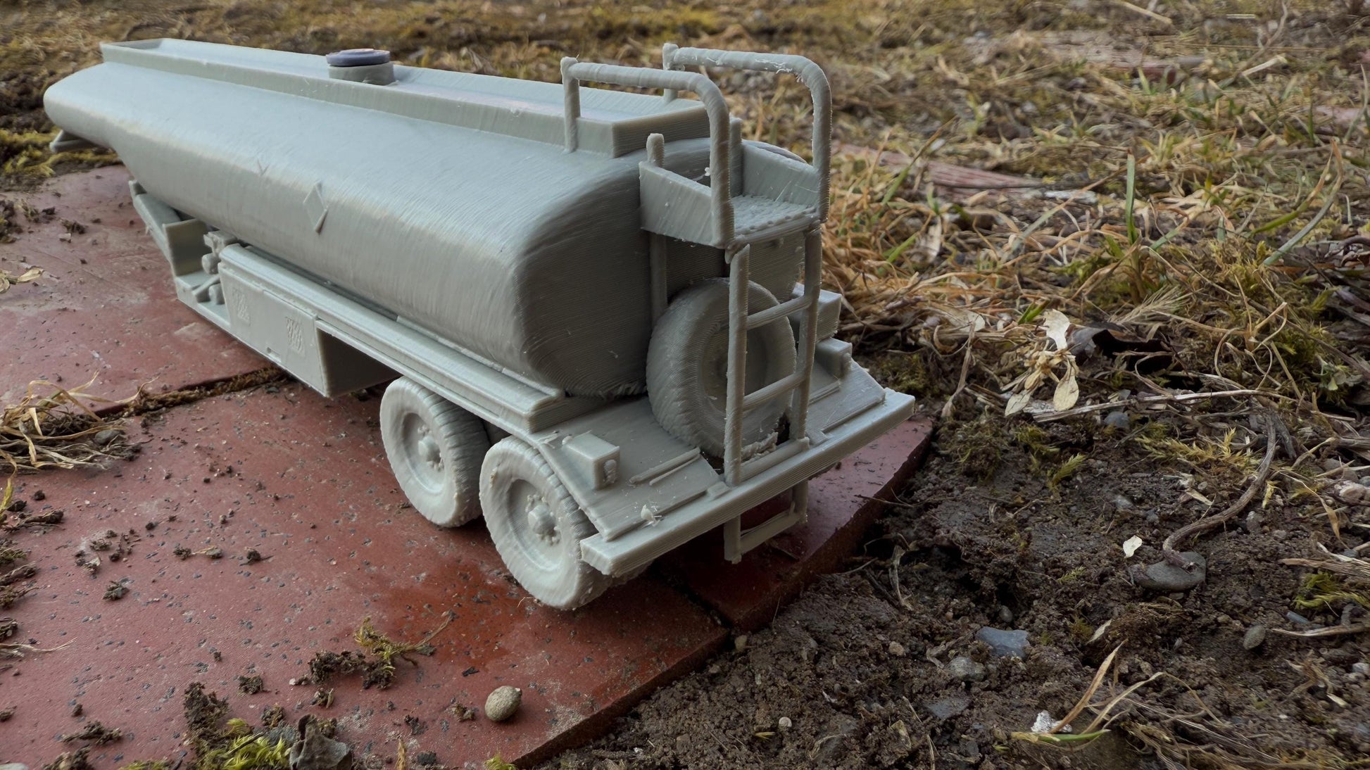 M970 Trailer ONLY, Tanker trailer, Trailer, Truck, Modern warfare, Tabletop terrain, WW2, Modern tank,