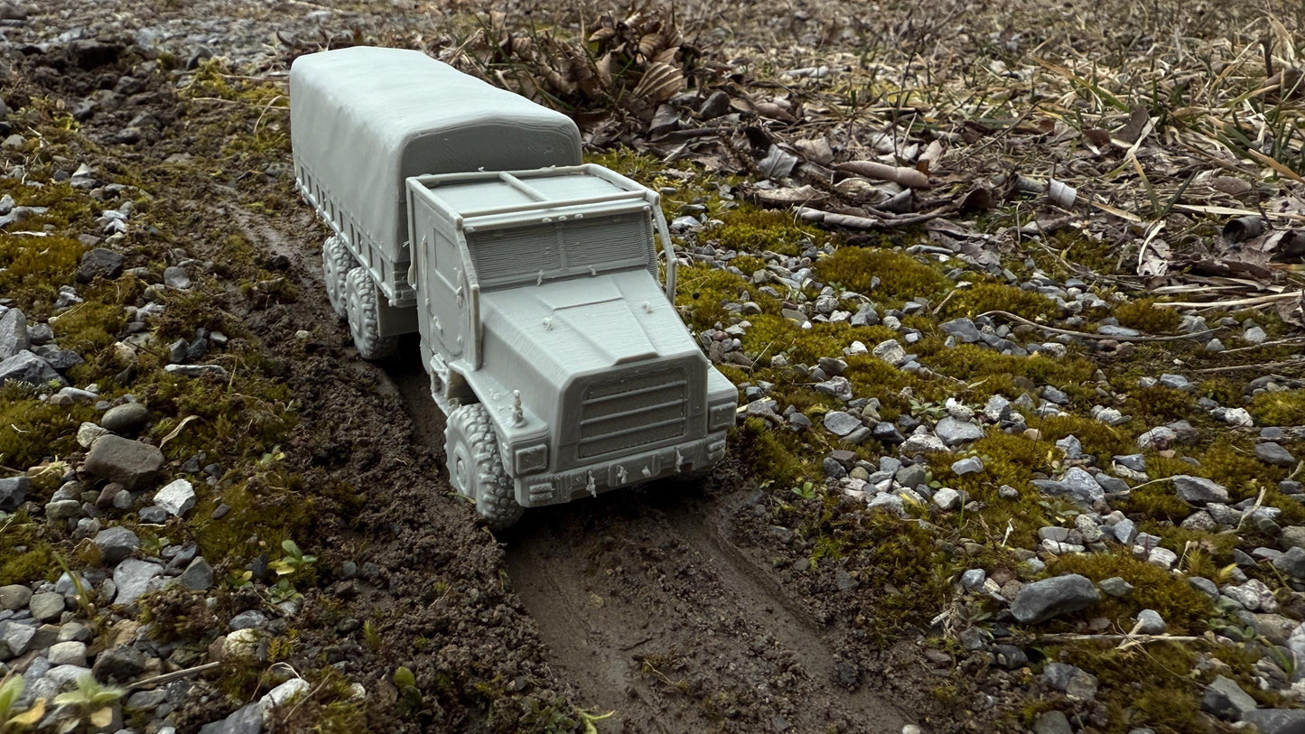 MTVR, extended Covered, Medium tactical vehicle replacement, Truck, Modern warfare, Tabletop terrain, WW2, Modern tank,