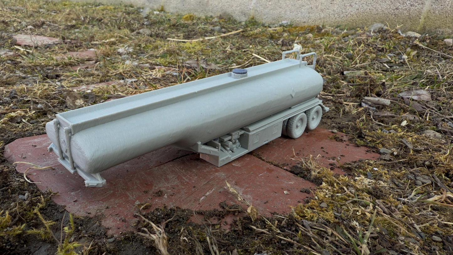 M970 Trailer ONLY, Tanker trailer, Trailer, Truck, Modern warfare, Tabletop terrain, WW2, Modern tank,