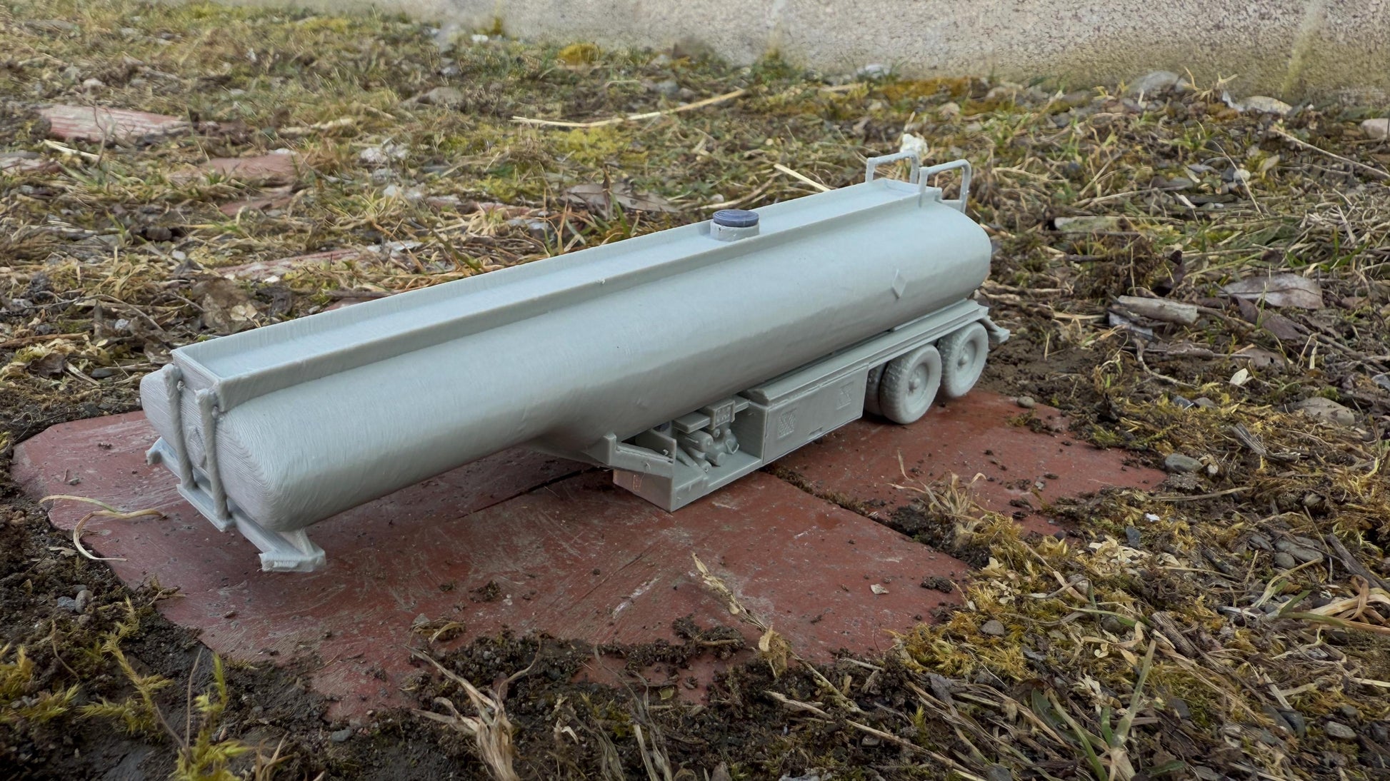 M970 Trailer ONLY, Tanker trailer, Trailer, Truck, Modern warfare, Tabletop terrain, WW2, Modern tank,