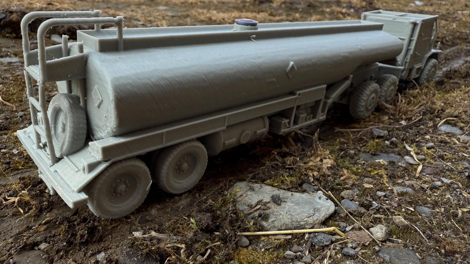 MTVR, Tanker trailer, M970, Medium tactical vehicle replacement, Truck, Modern warfare, Tabletop terrain, WW2, Modern tank,