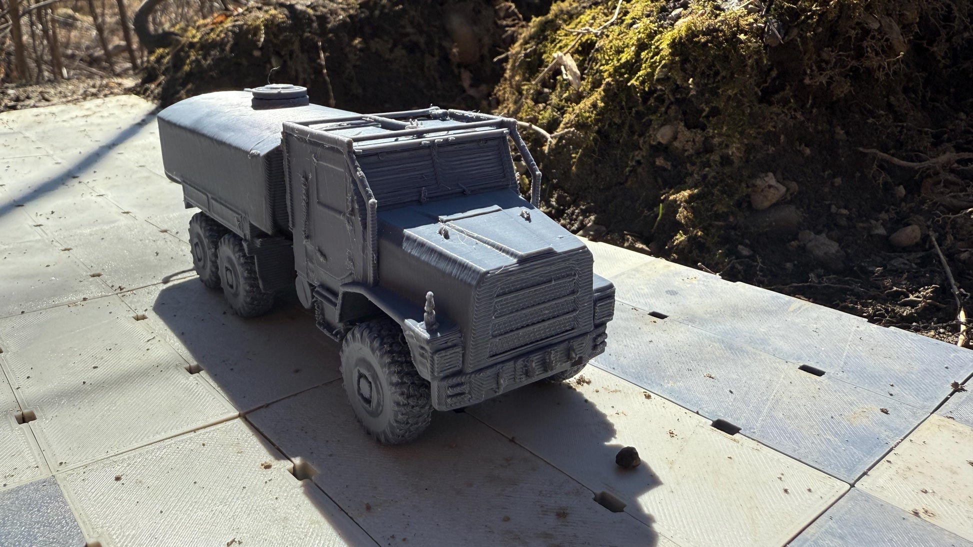 MTVR, Tanker, Medium tactical vehicle replacement, Truck, Modern warfare, Tabletop terrain, WW2, Modern tank,